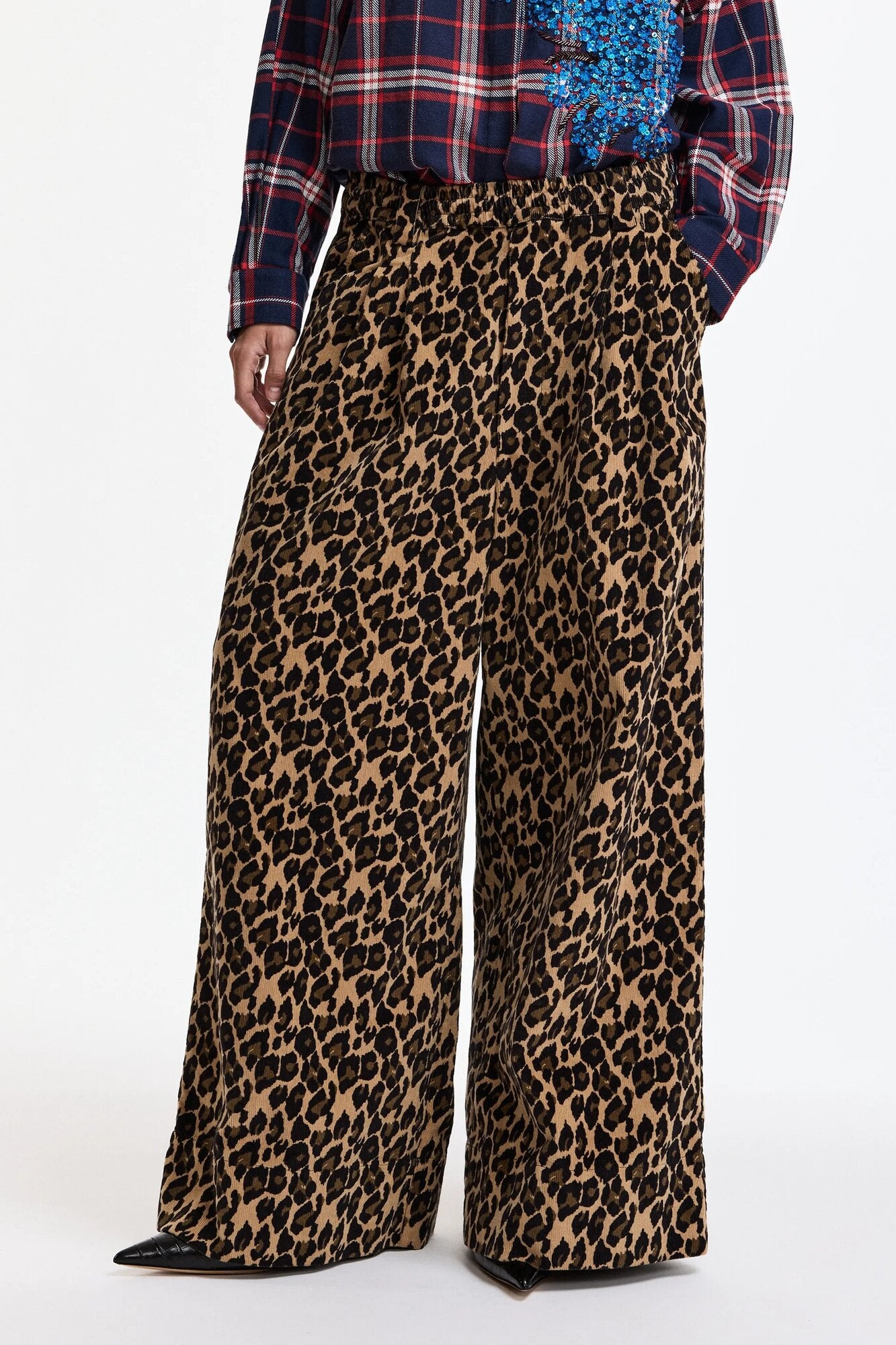 Kelly Oversized bukser – Combo1 Camel Club