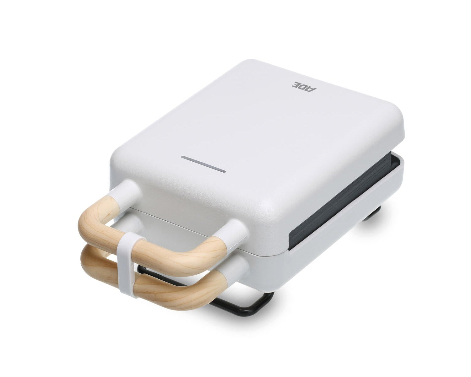 2 in 1 Waffle Iron with Sandwich Maker - hvid