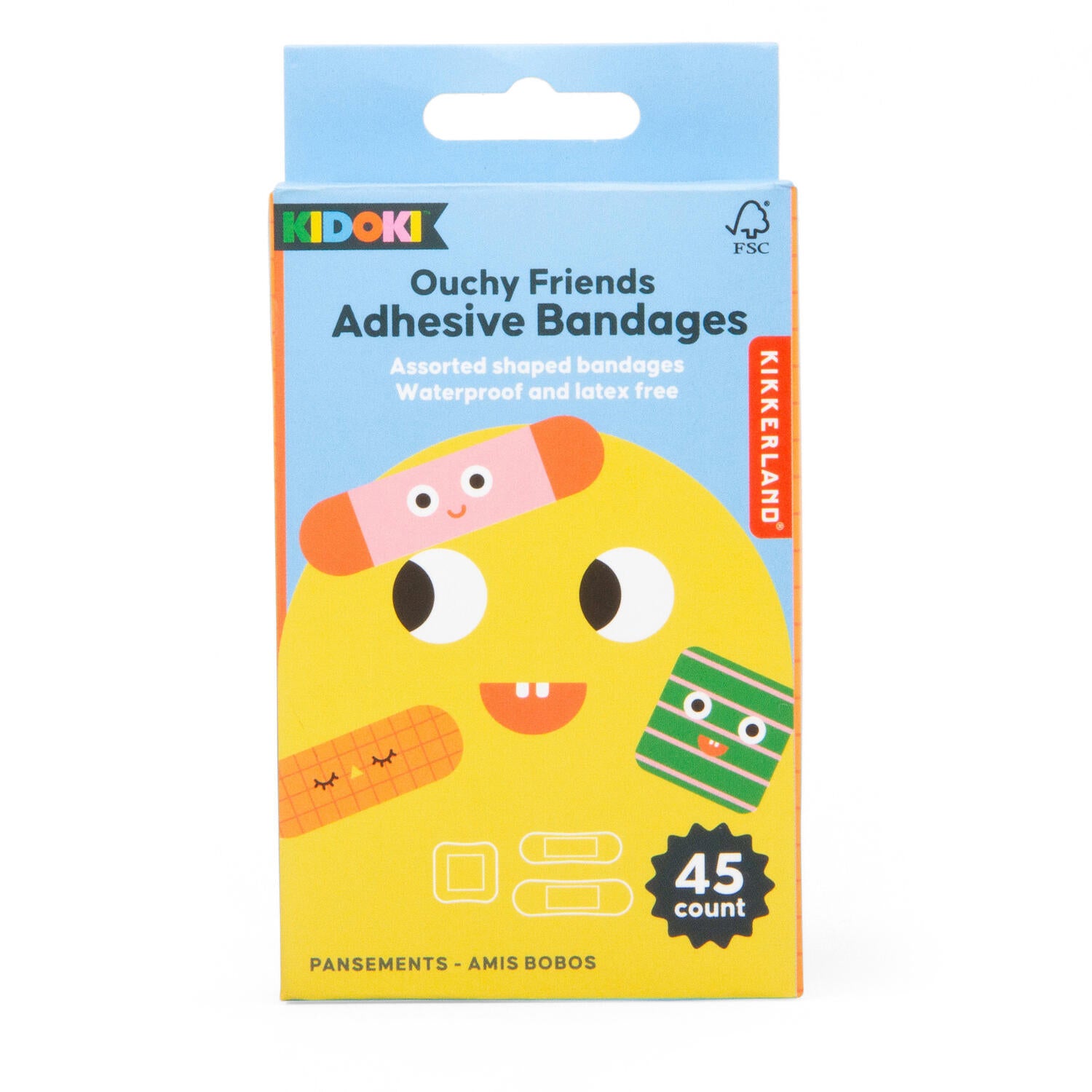 Assorterede plastre - 45 stk