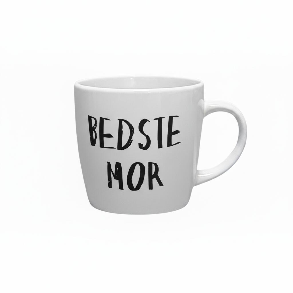 Bedstemor krus - hvid