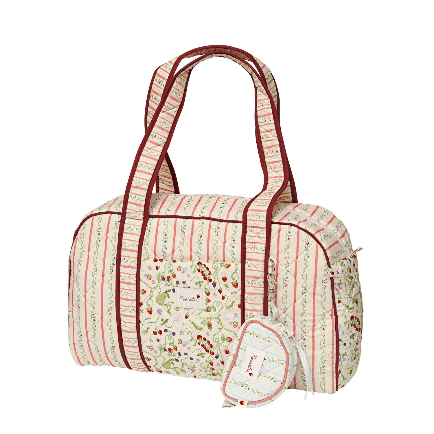 Rui Keychain taske - Summer Stripes Peach