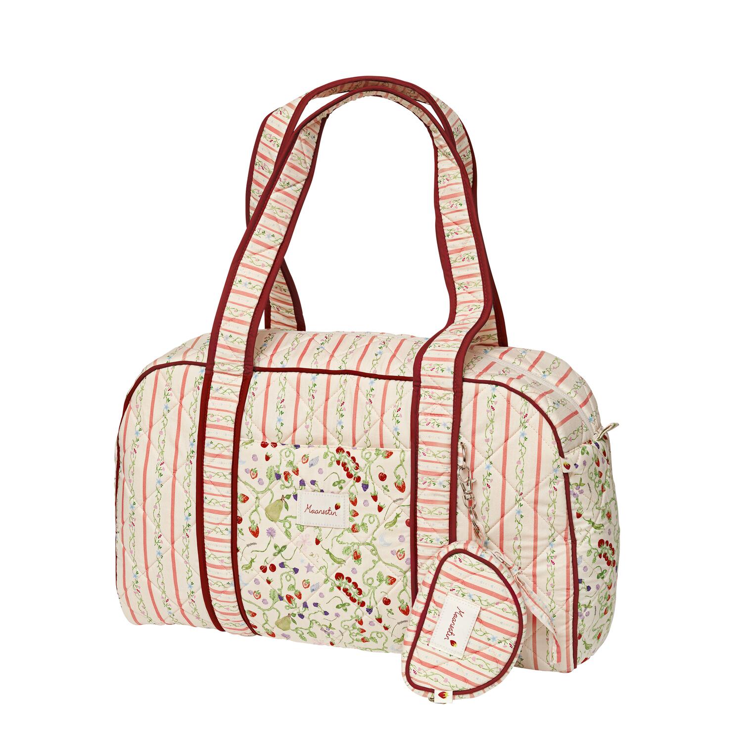 Rui Keychain taske - Summer Stripes Peach