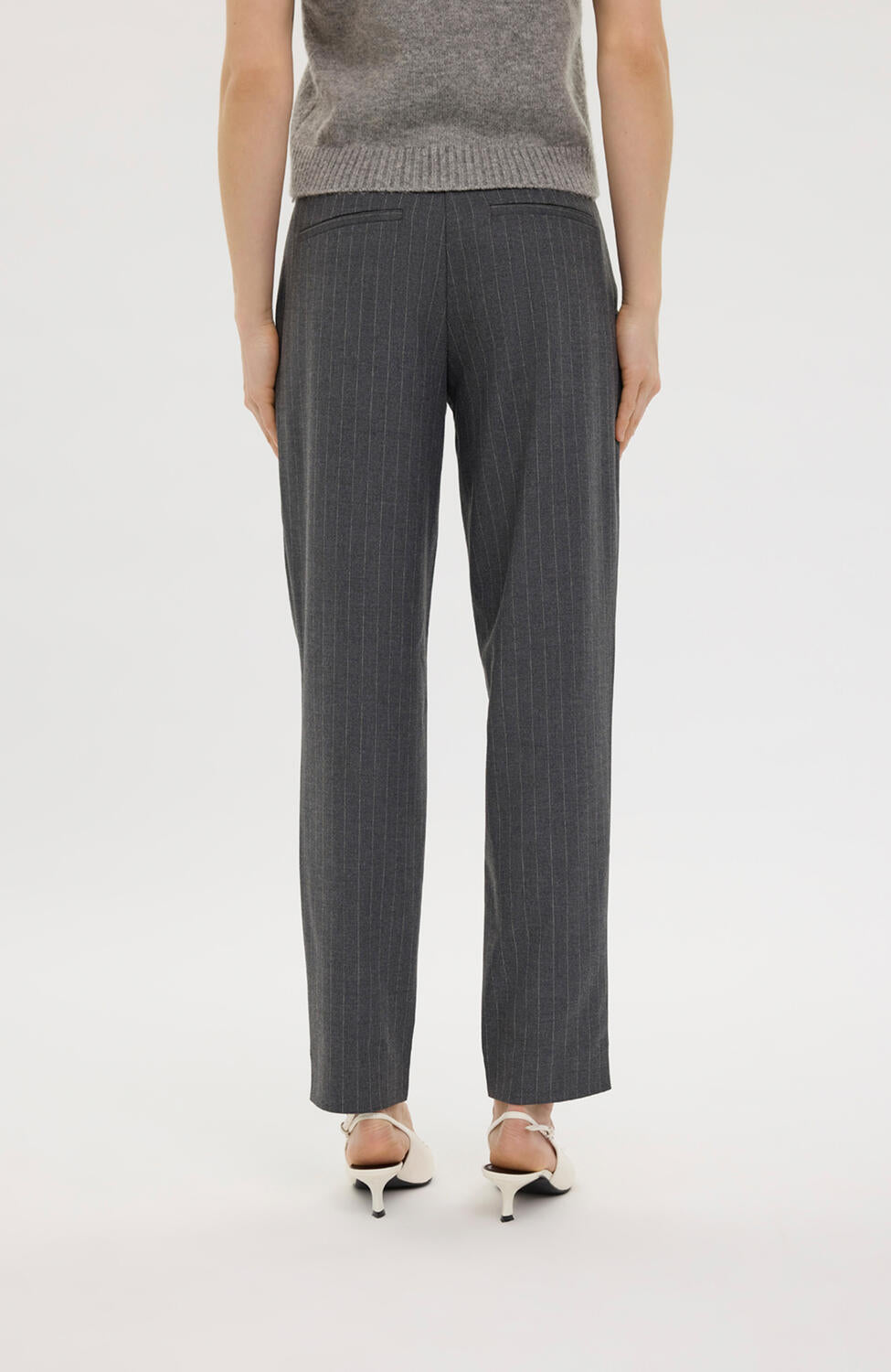 KaisaFV Ankle bukser - Meteorite Pinstripe