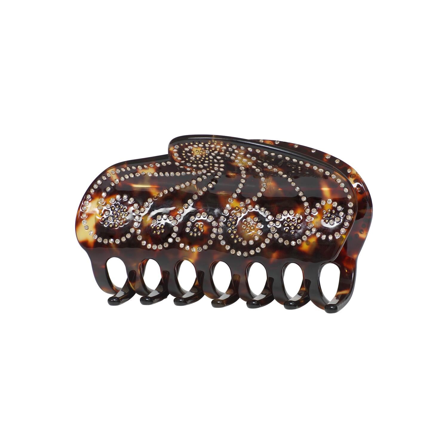 Kamaria hårklemme – Dark Tortoise