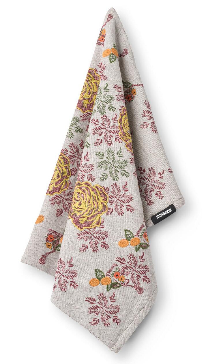 Jacquard & Embroidery Organic viskestykke - Magnificence