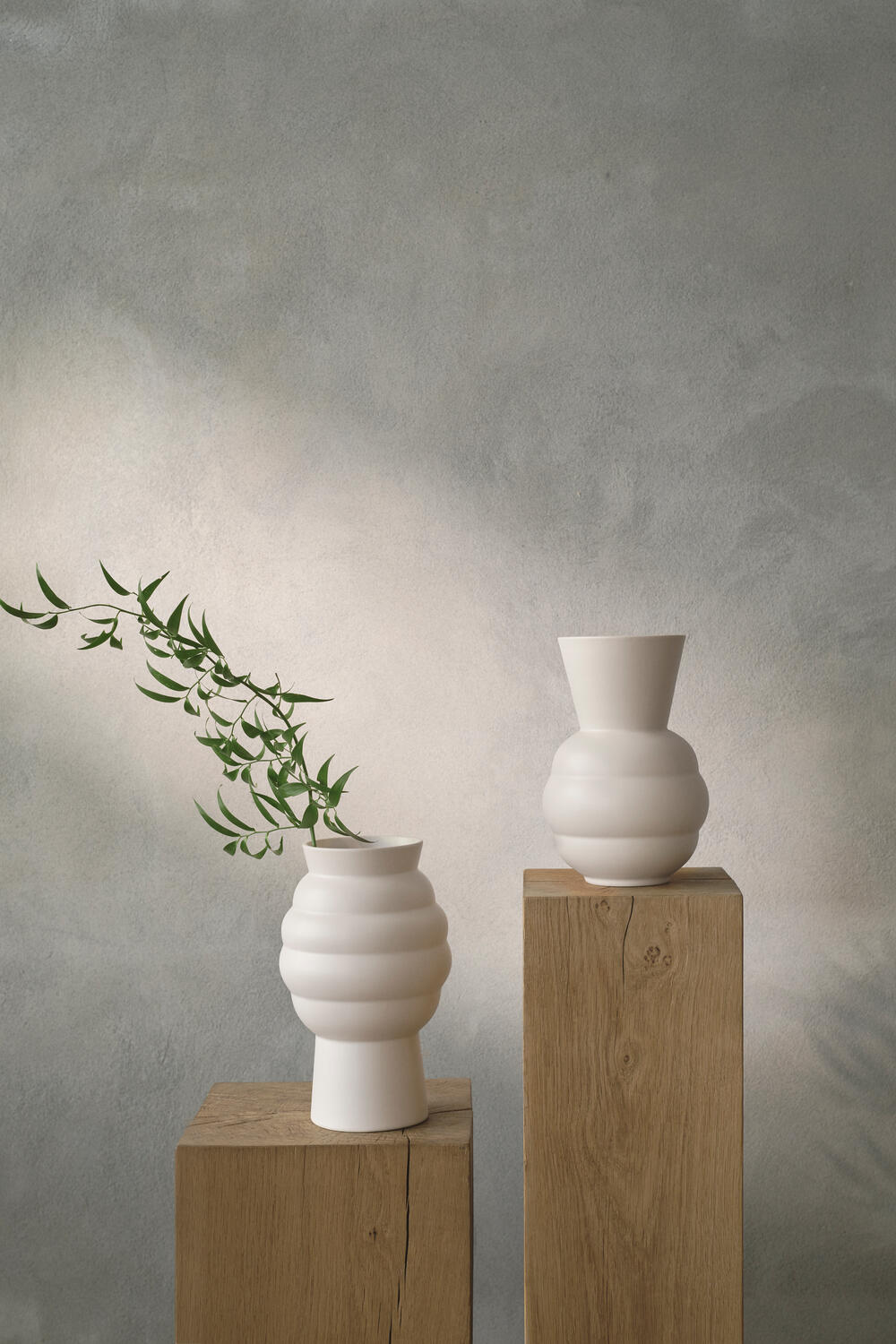 x Tortus Archie vase No2 - hvid