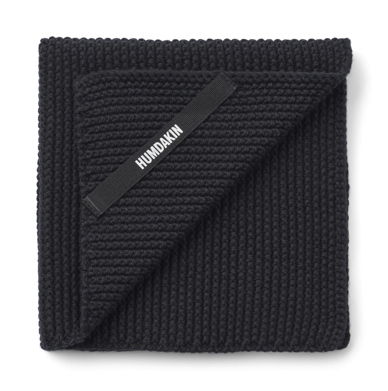 Coal karklud, økologisk bomuld - 28x28 cm.