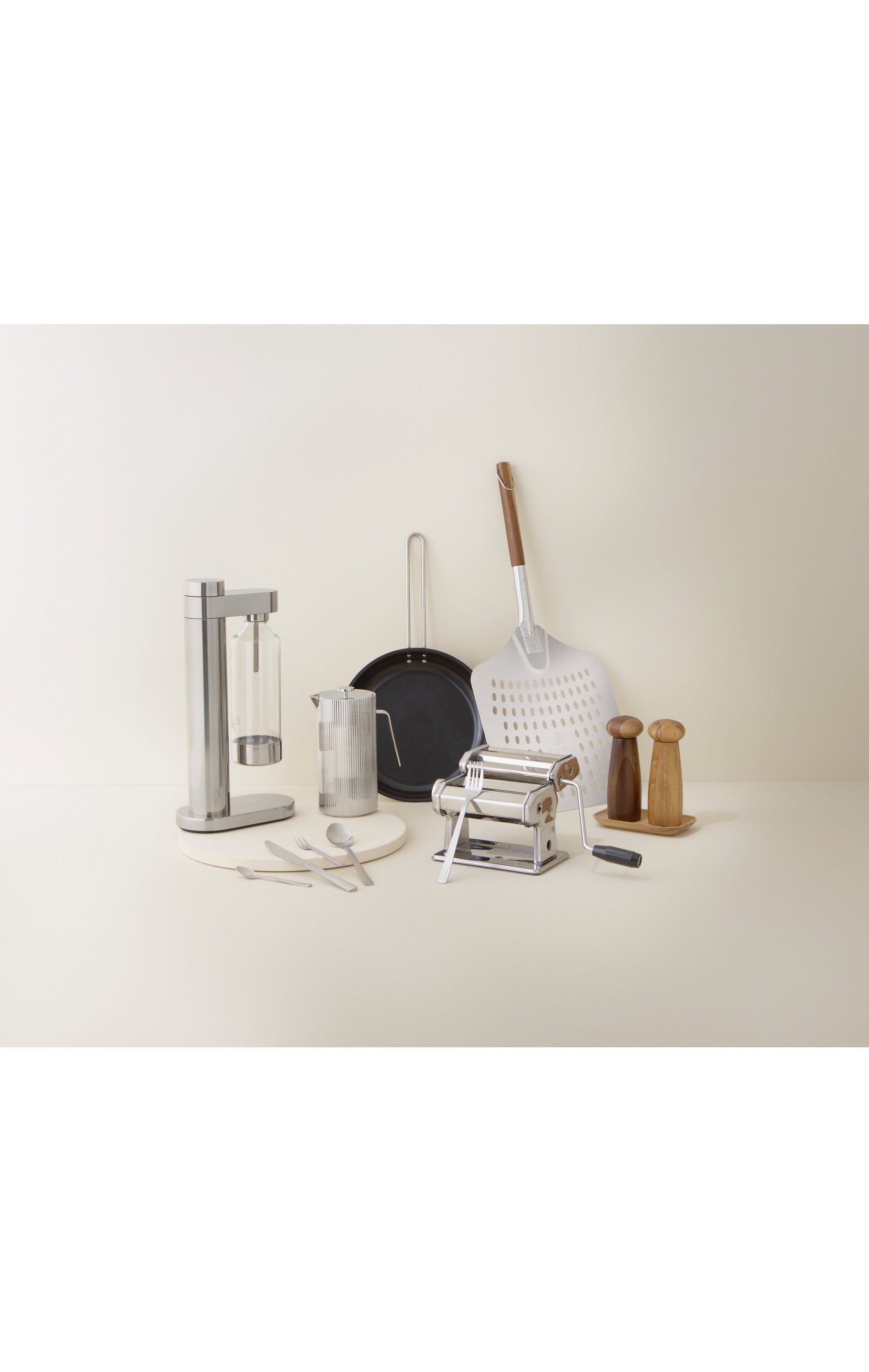 RAW kværnesæt, teak/acacie - 3 dele.