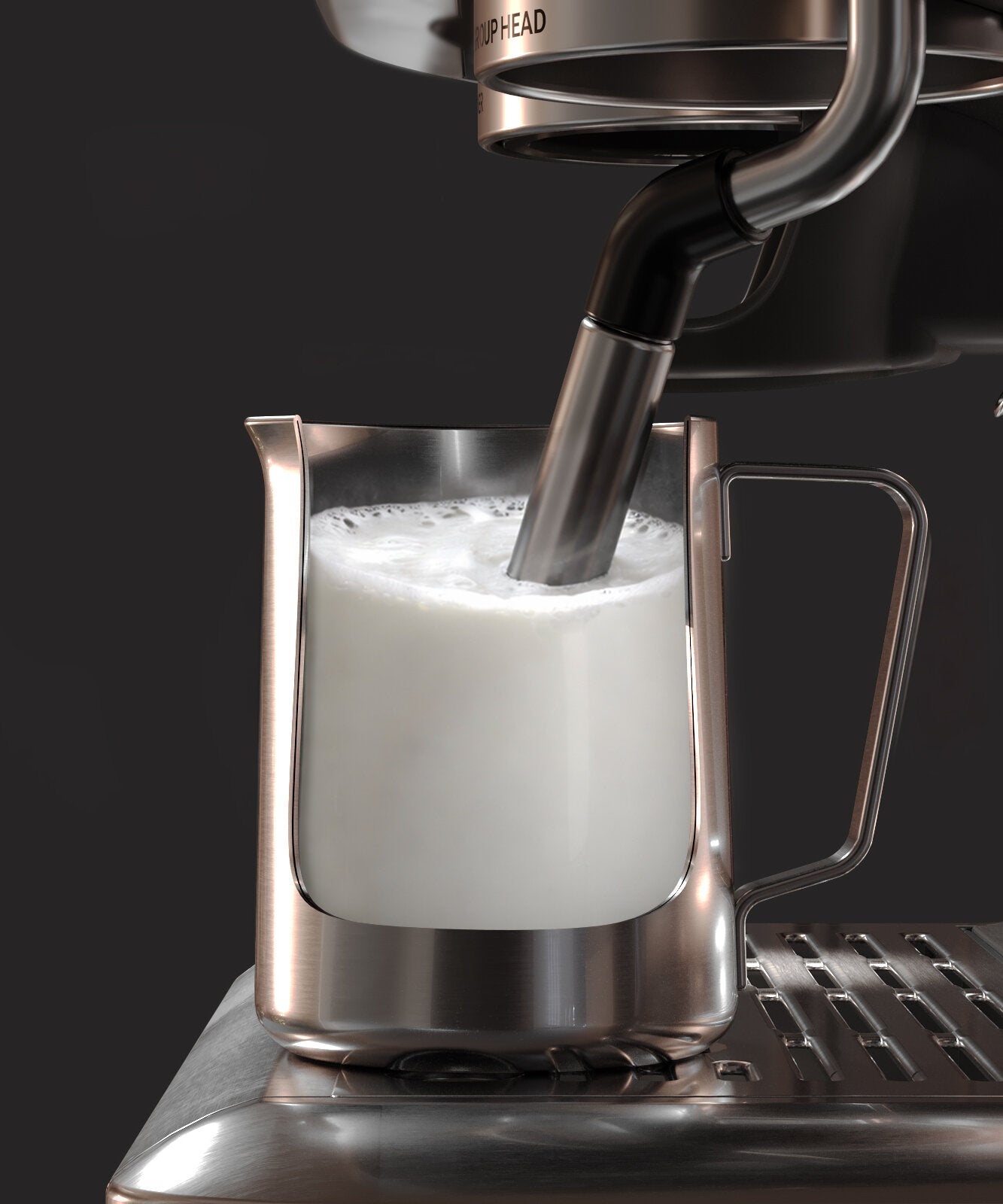 Aspire Expert espressomaskine - sølvfarvet