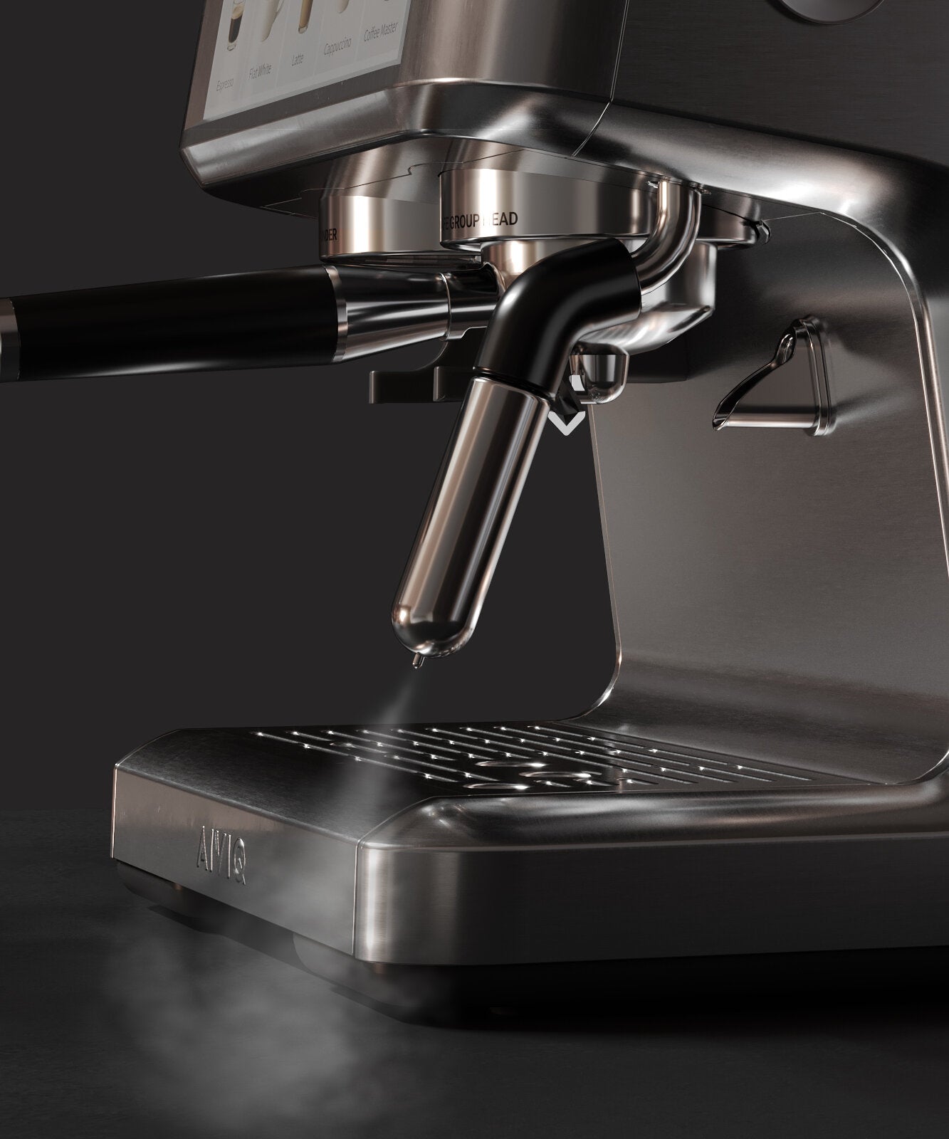 Aspire Expert espressomaskine - sølvfarvet