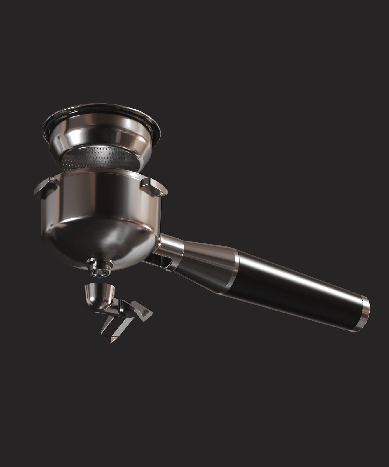 Aspire Expert espressomaskine - sølvfarvet