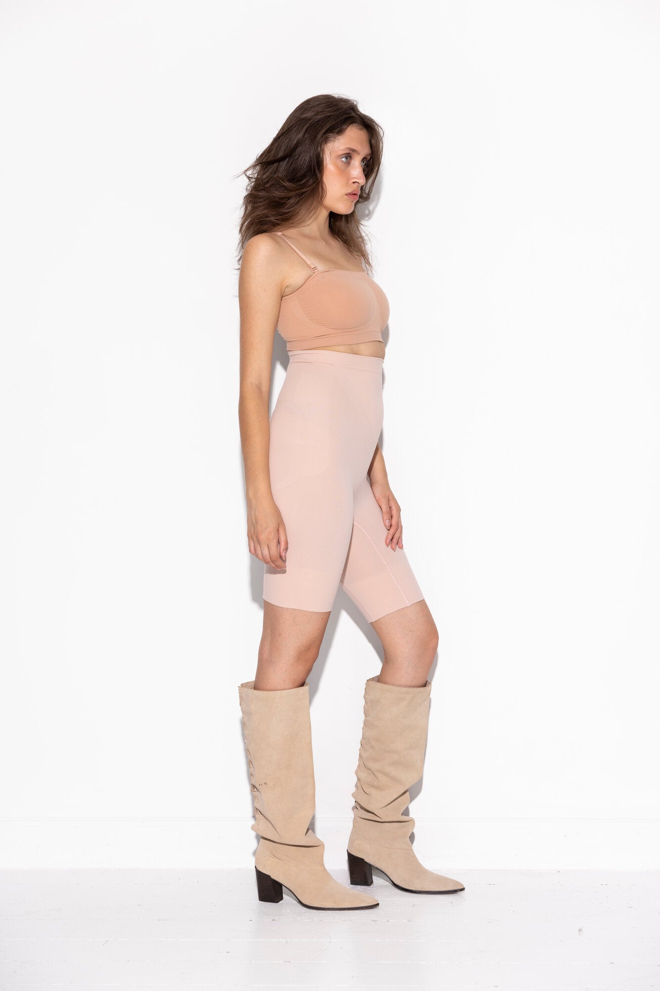 Alfie Shaping Shorts - Rose Dust
