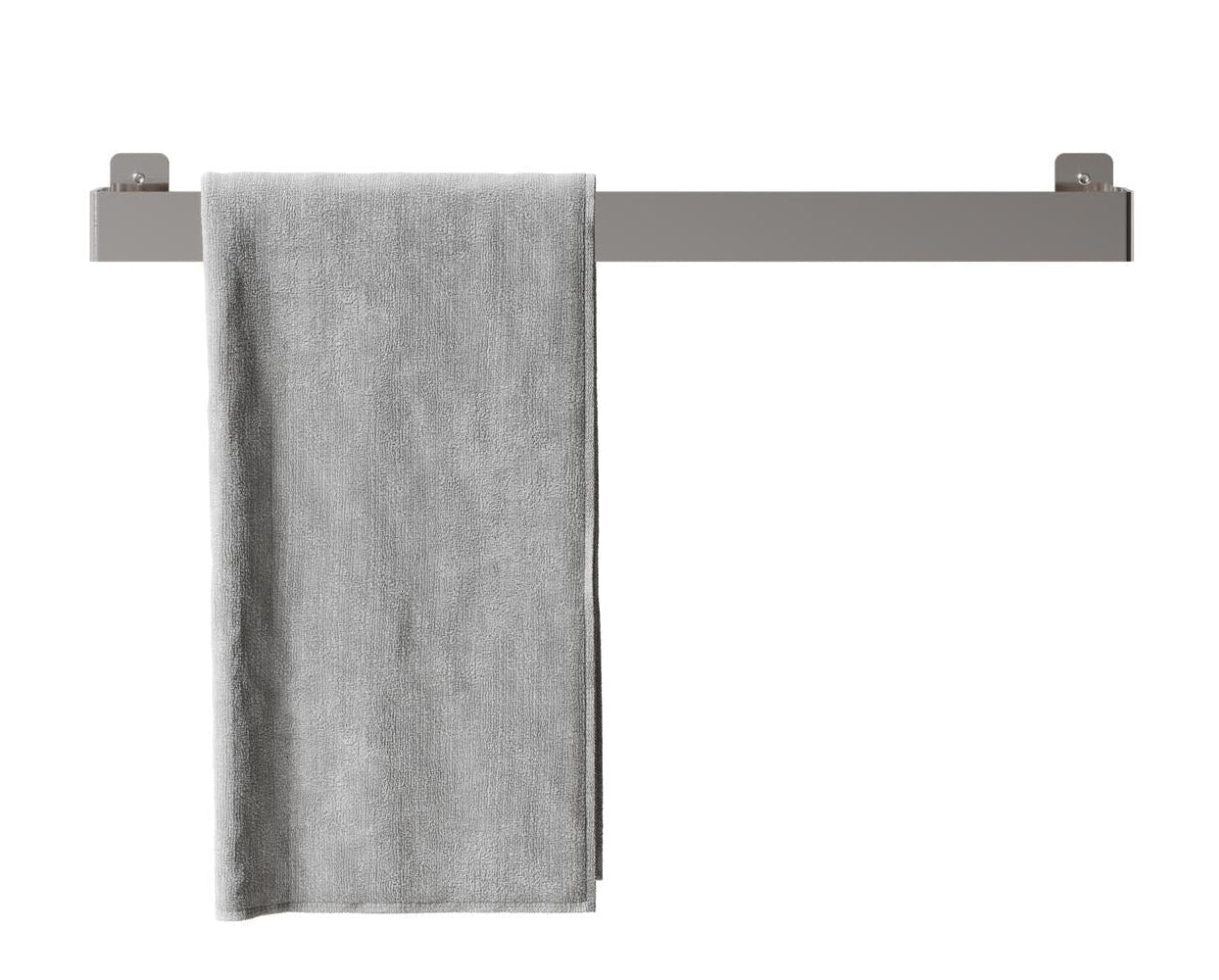 Håndklædeholder - børstet rustfrit stål