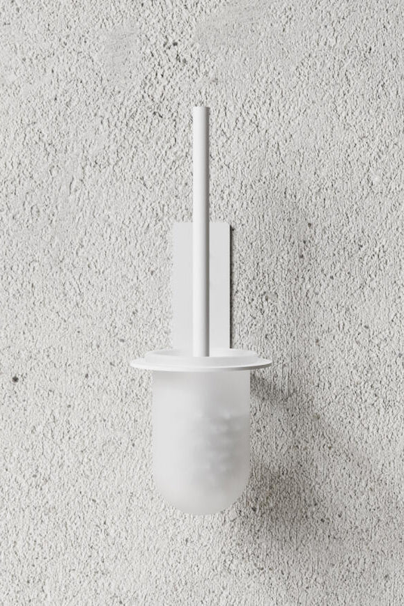 Toiletbørste - hvid