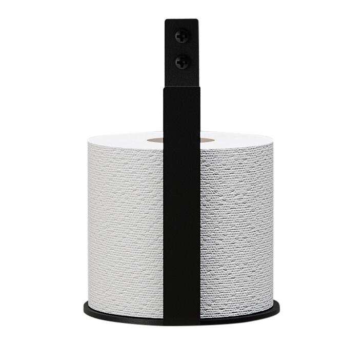 Toiletrulleholder - sort