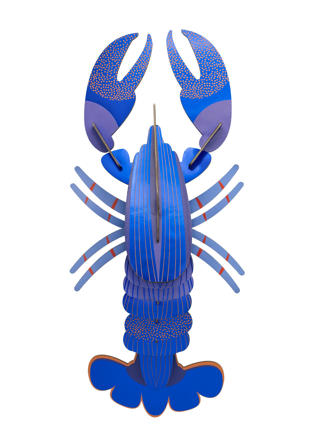 Lapis Lobster vægdekoration - blå