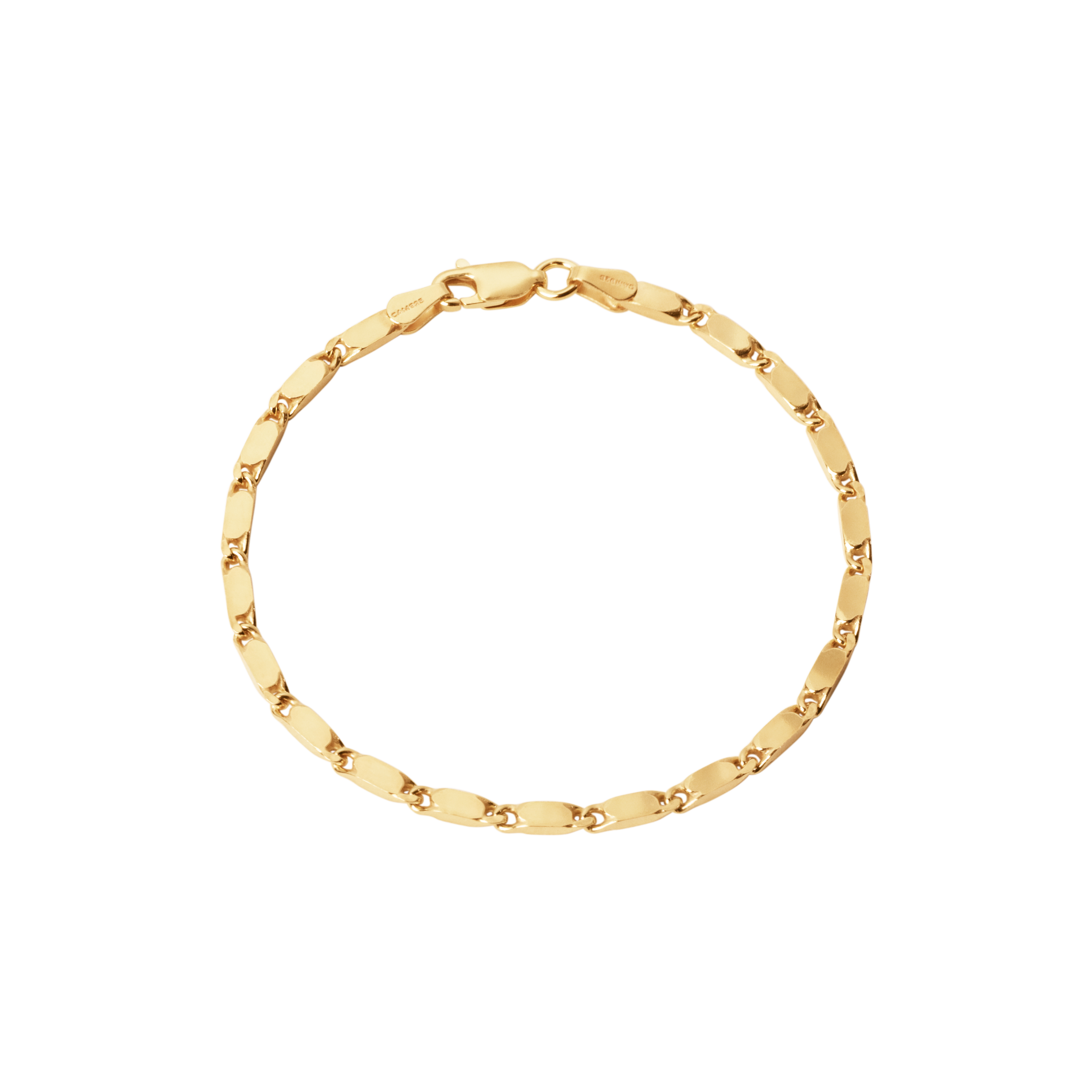 Large Essentia armbånd - forgyldt