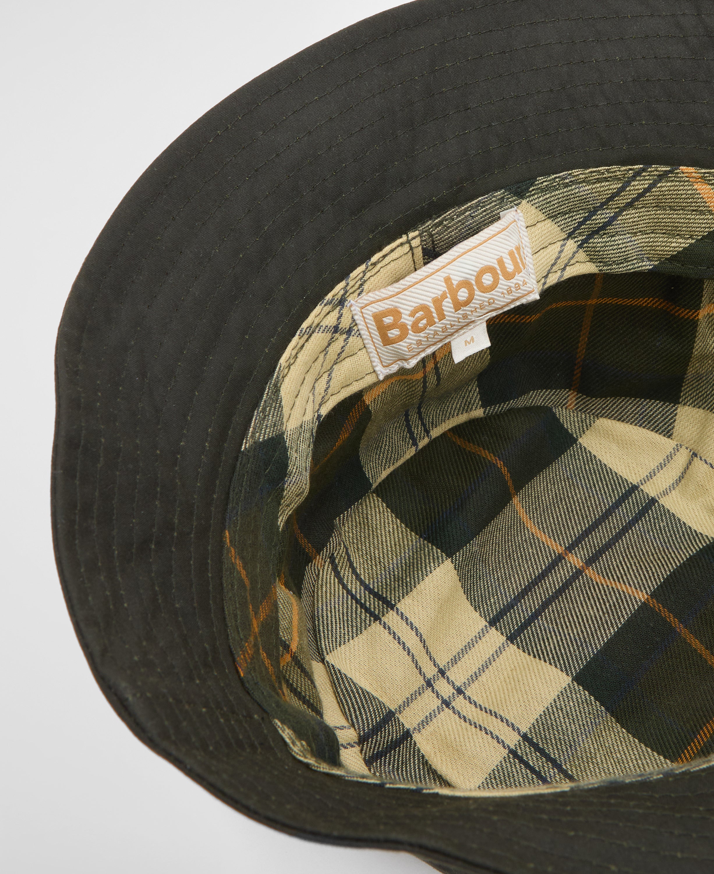 Belsay Wax bøllehat - Olive