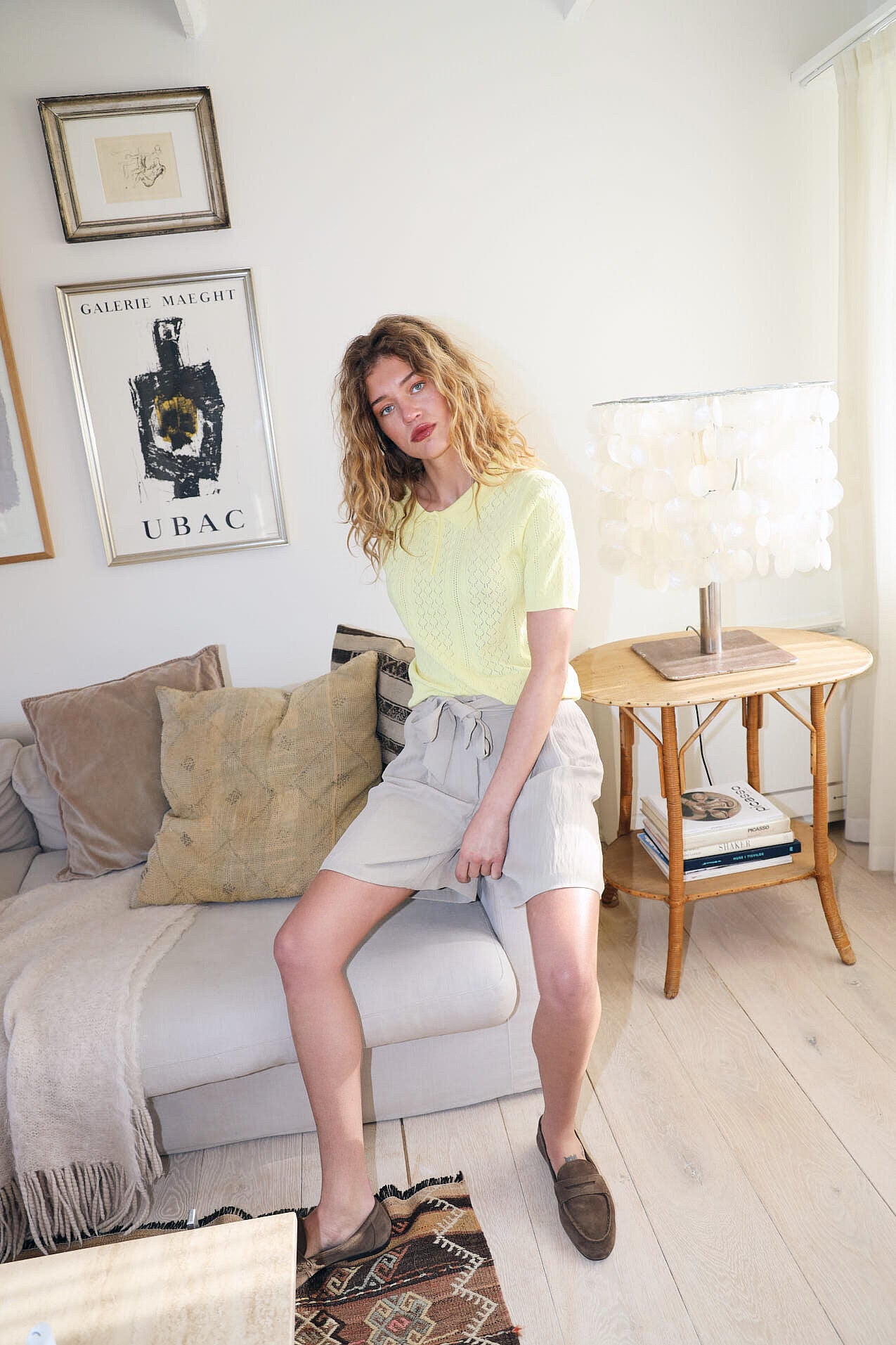 Alaia Polotrøje - 96 Neon Yellow