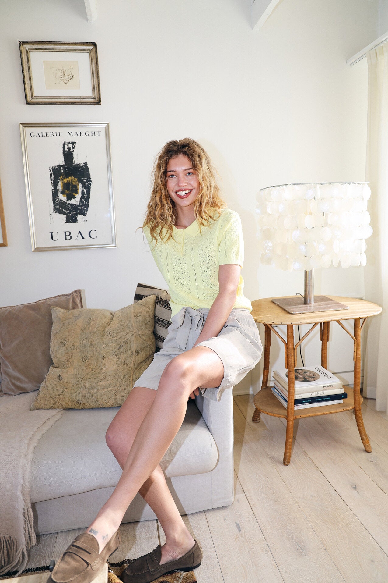 Alaia Polotrøje - 96 Neon Yellow
