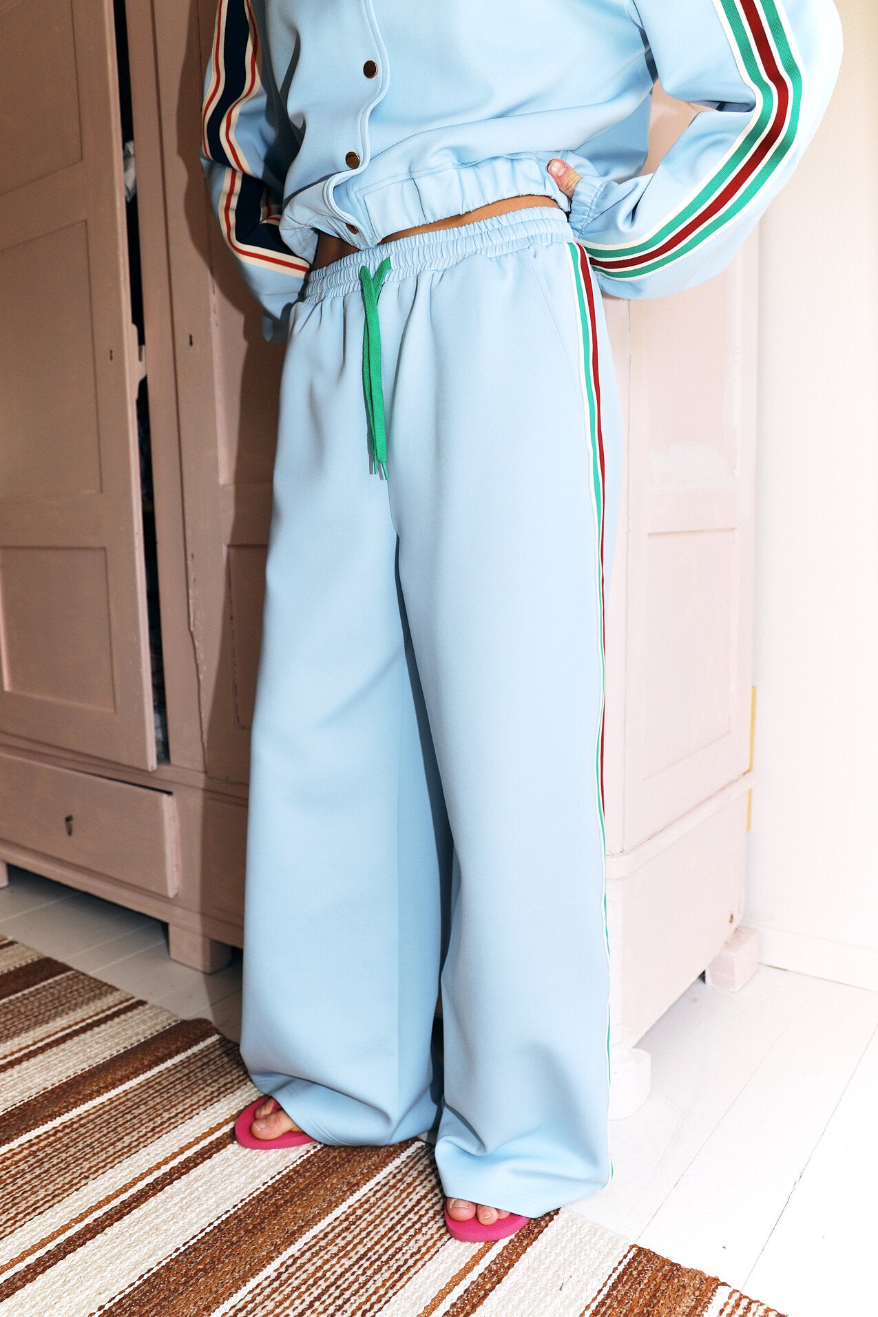 Liam trackbukser - 22 Light Blue