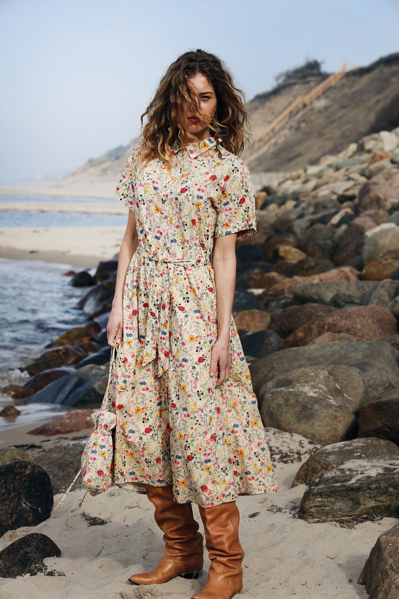 Blake Midikjole - 74 Flower Print