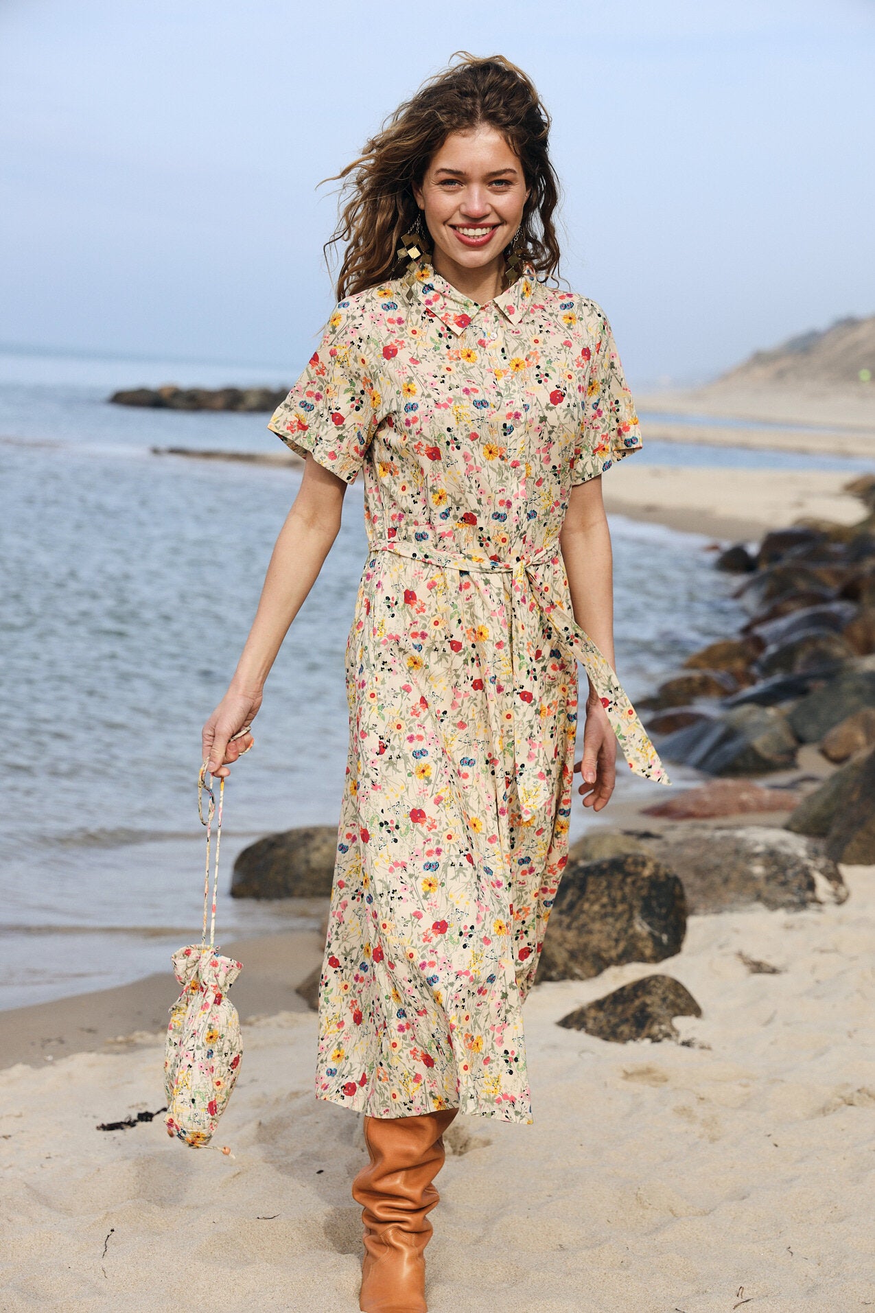 Blake Midikjole - 74 Flower Print