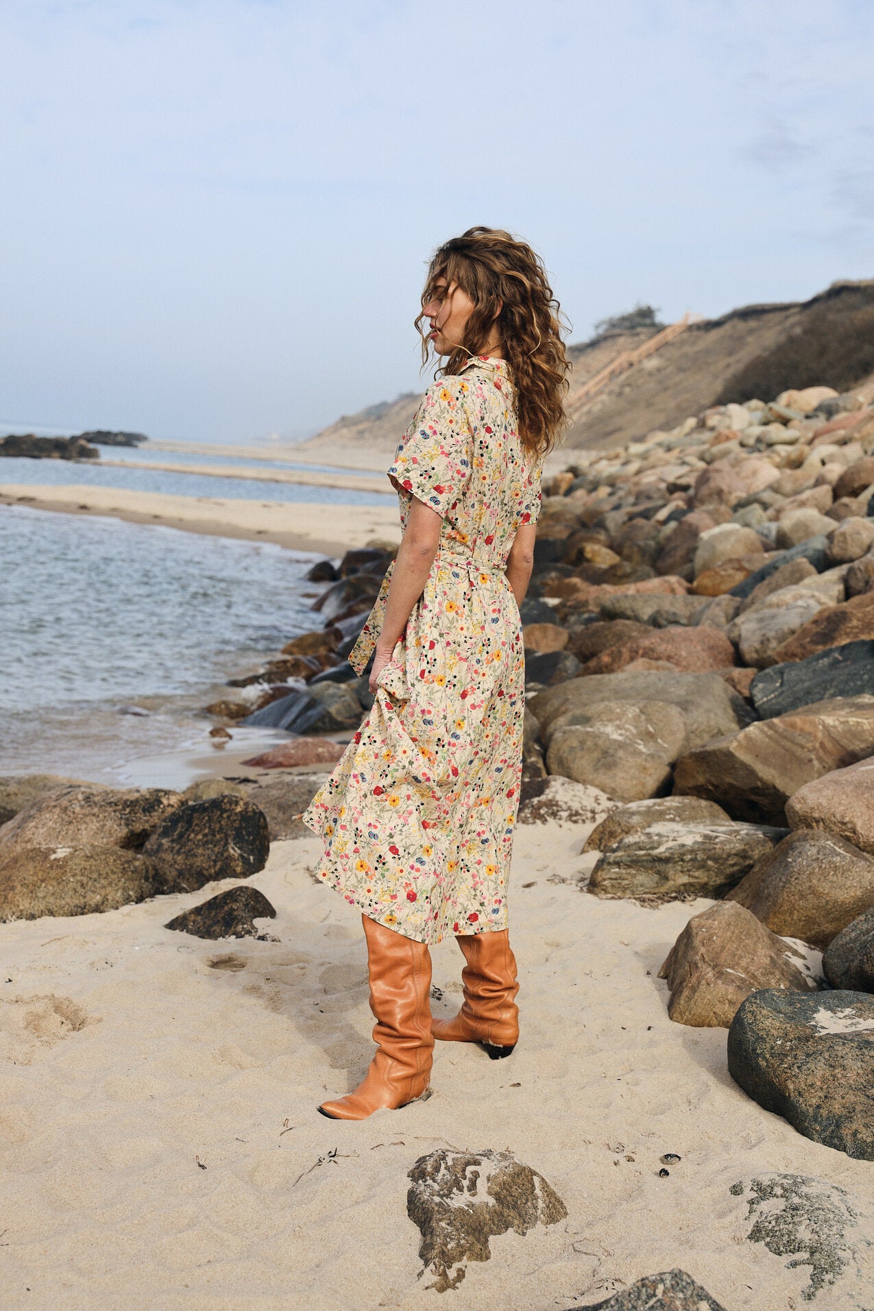 Blake Midikjole - 74 Flower Print