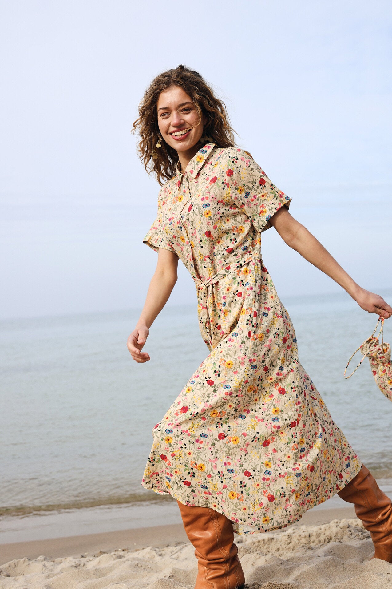 Blake Midikjole - 74 Flower Print