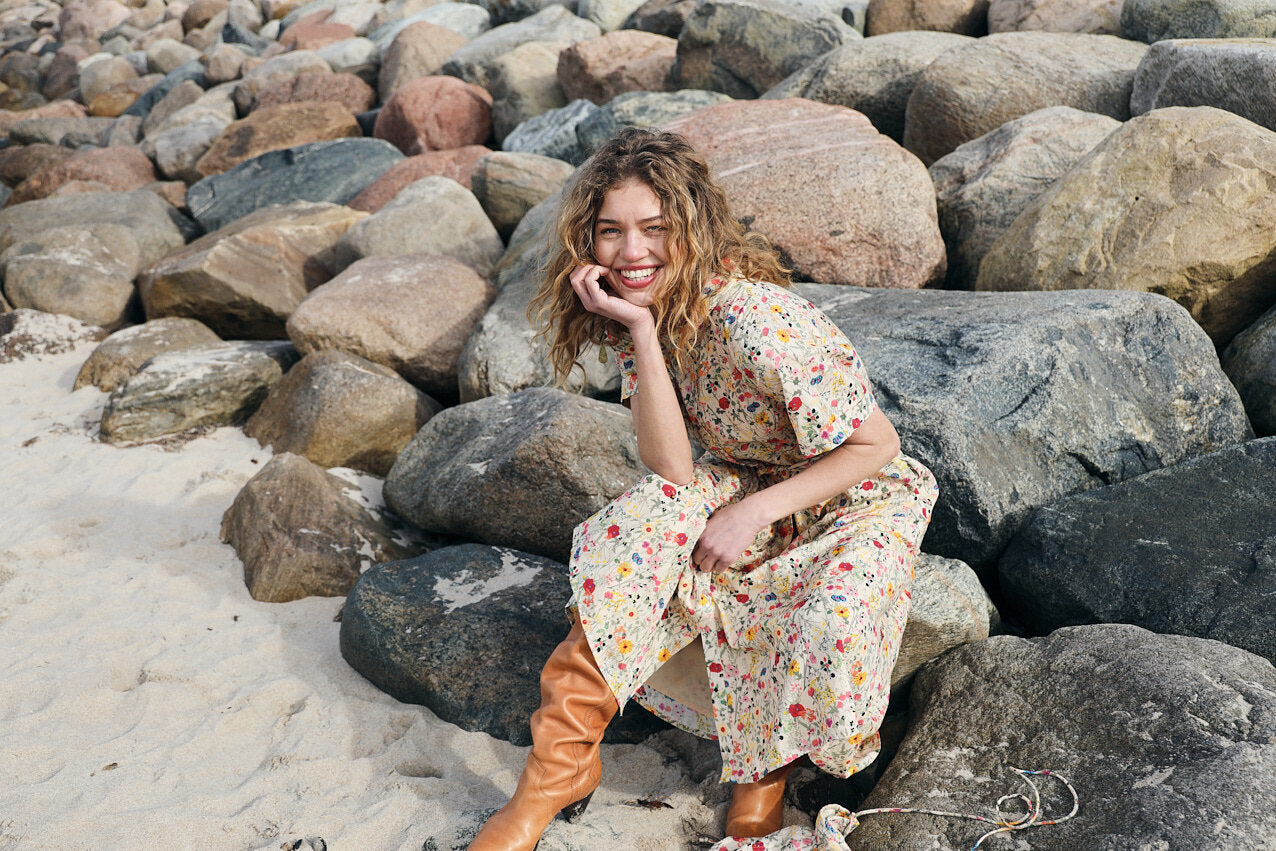 Blake Midikjole - 74 Flower Print