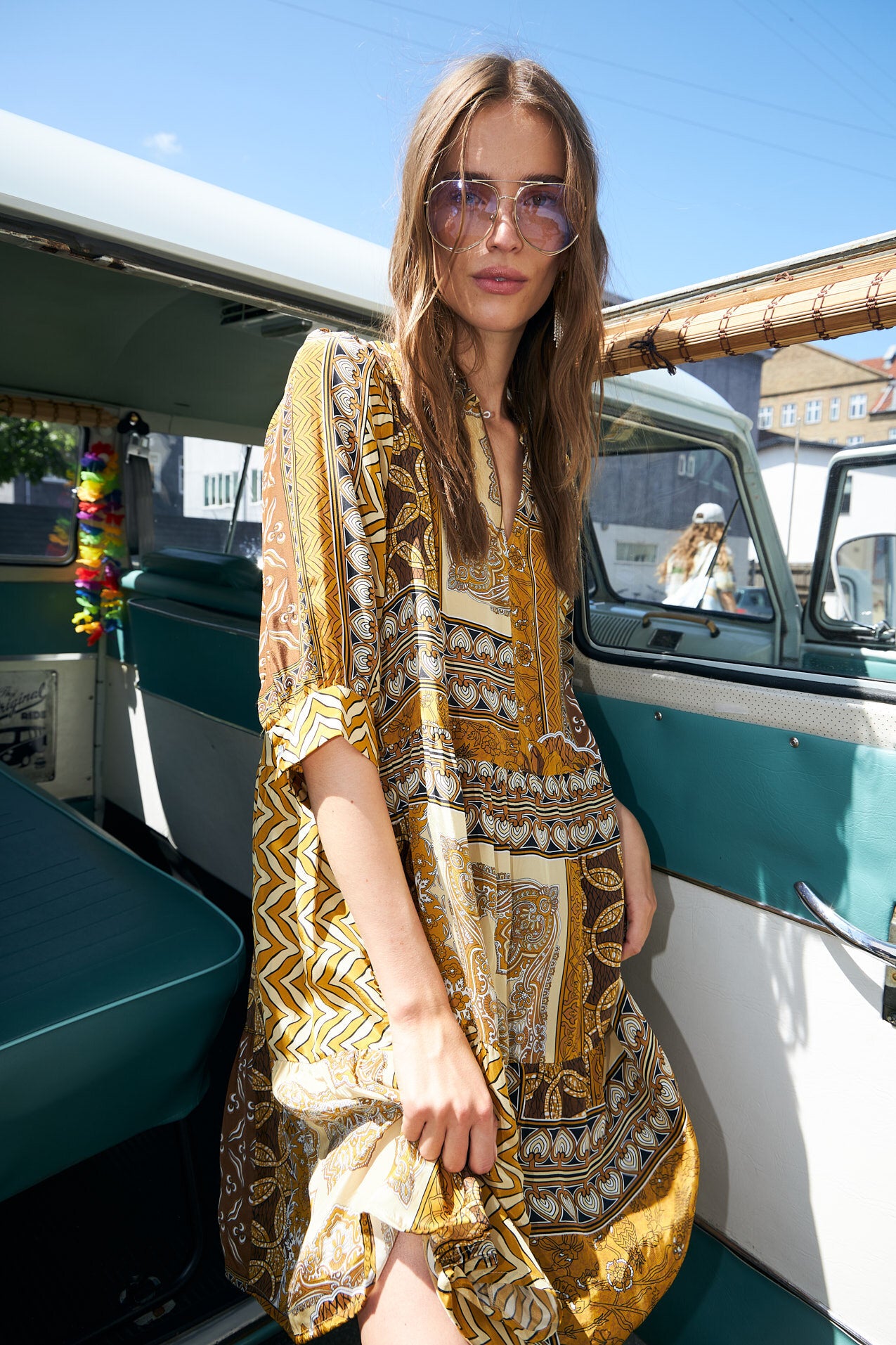 SabineLL kjole - 64 Graphic Print