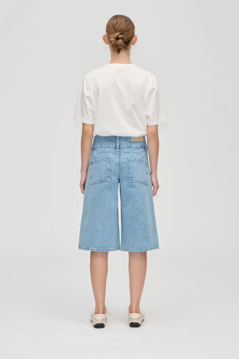 2514 Logoed Loop Jorts - Denim Blue