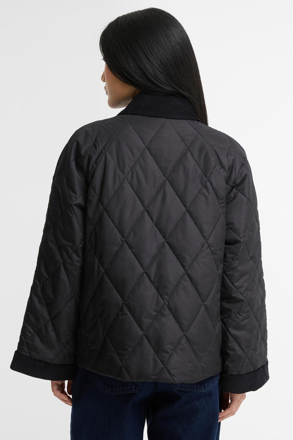 Kilnwick quiltet jakke - sort