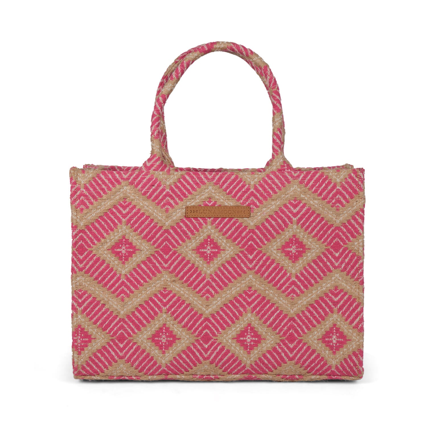 La Rambla shopper, stor - Pink