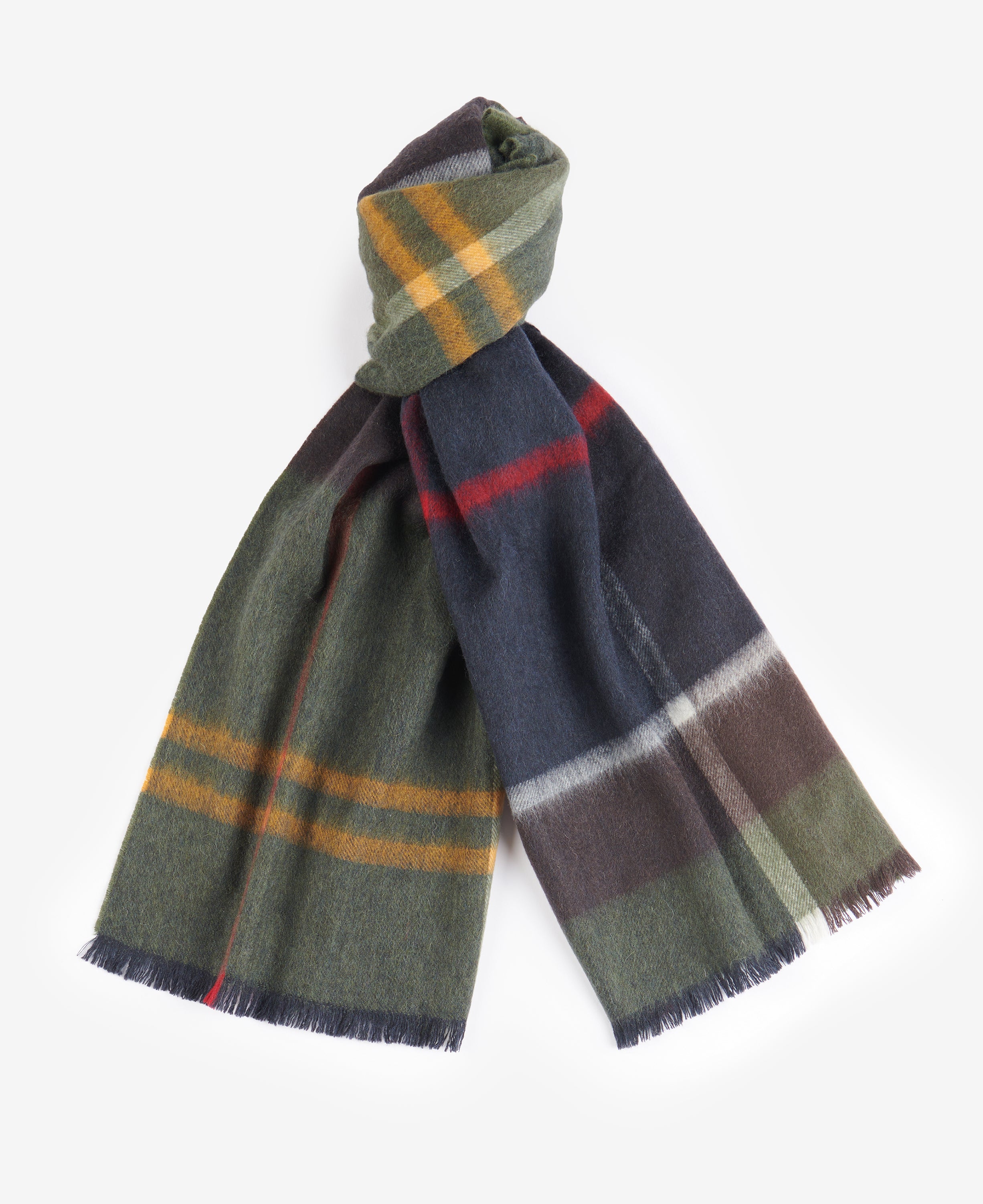 Rosefield Tartan uld halstørklæde - Classic Tartan