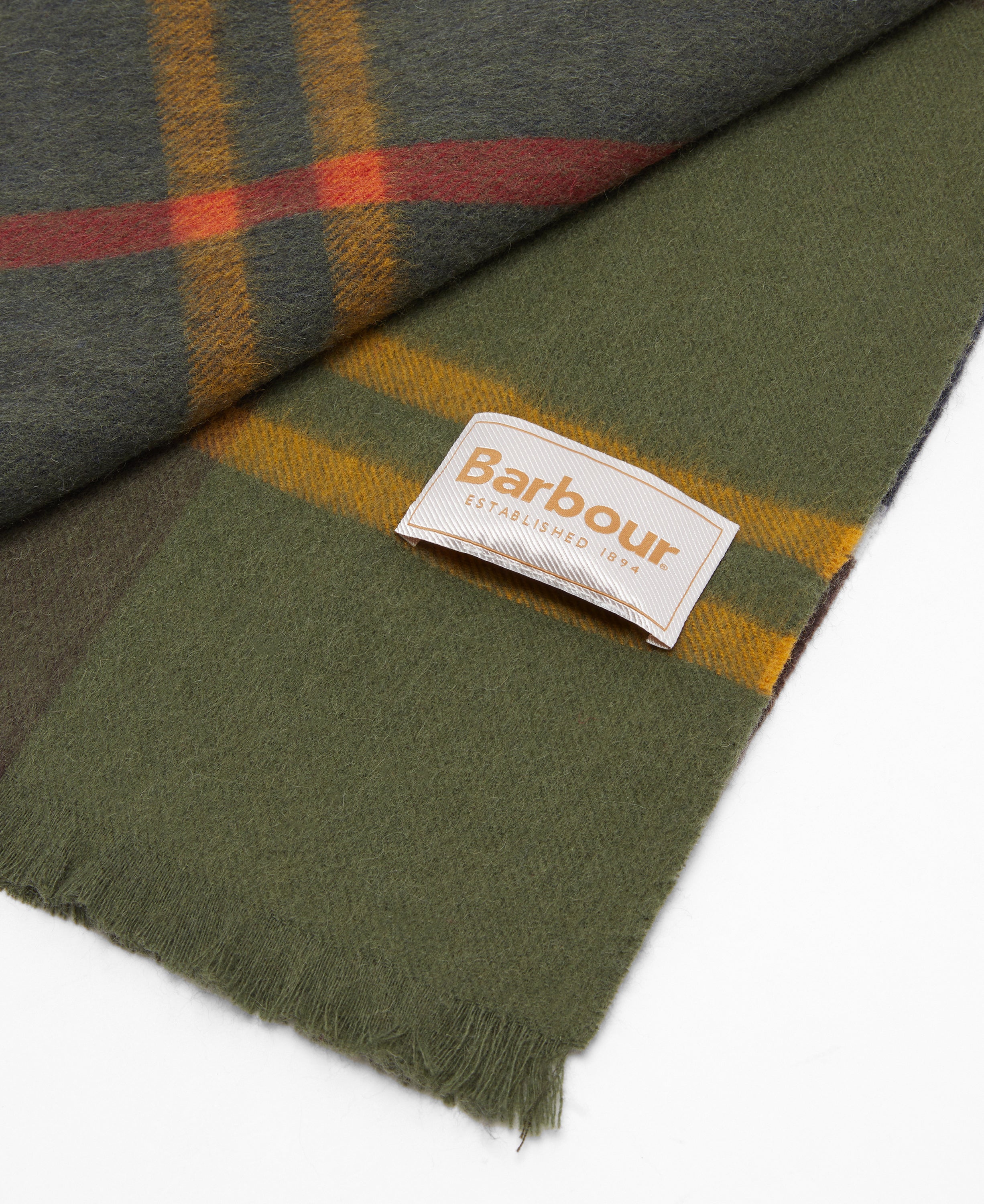 Rosefield Tartan uld halstørklæde - Classic Tartan