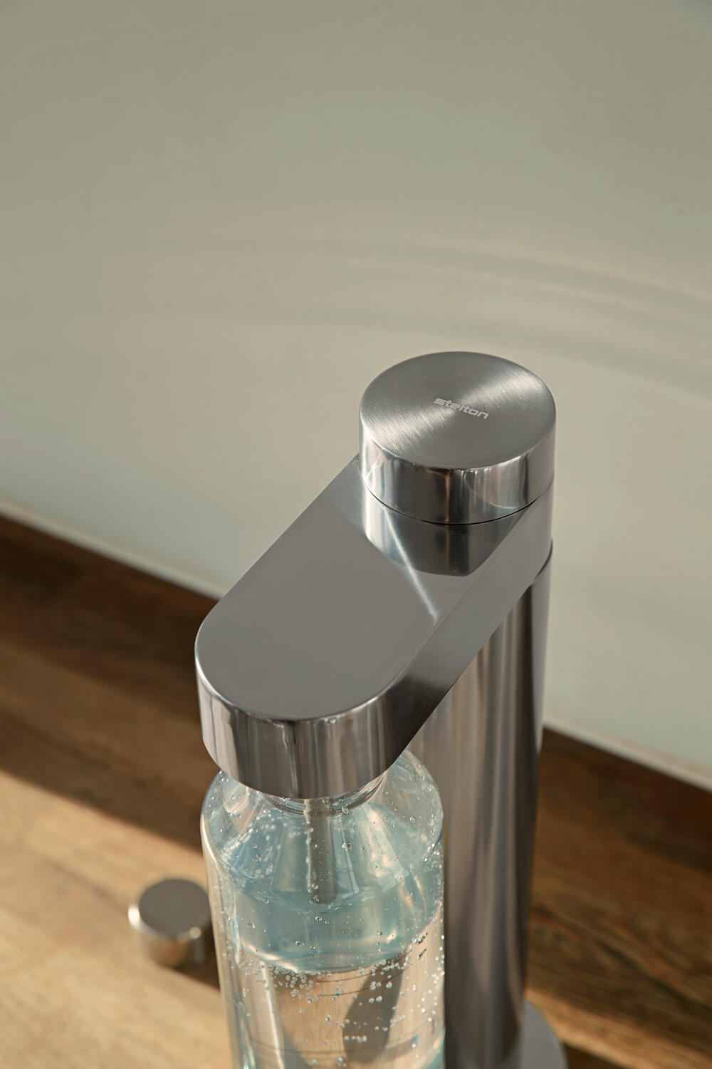 Brus sodavandsmaskine & 2 flasker - stål