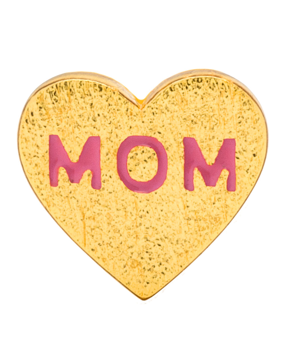 Heart Mom ørestik, forgyldt - 1 stk.
