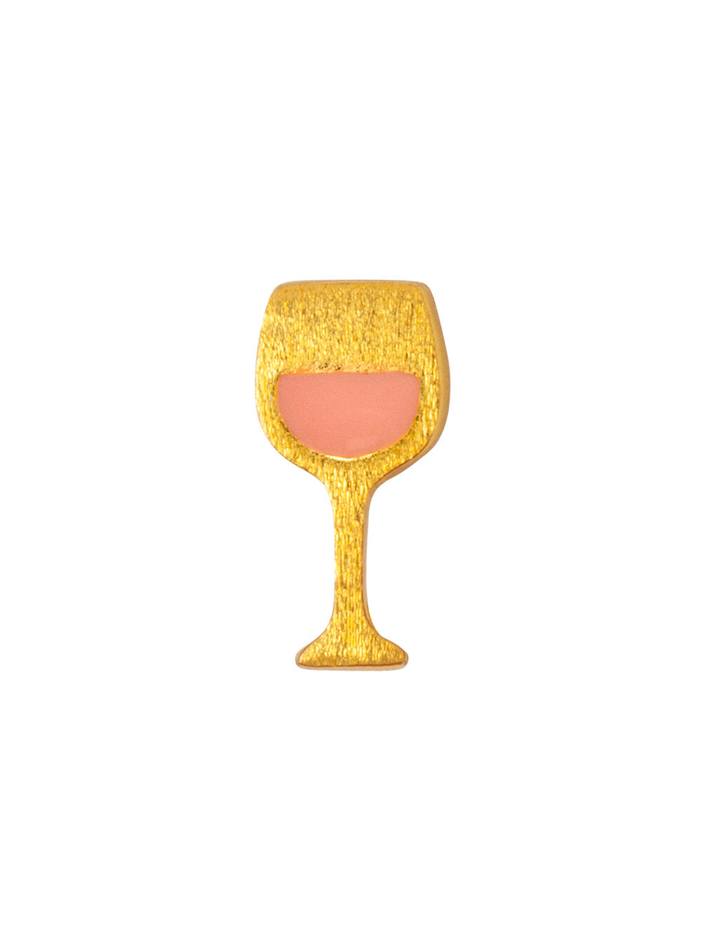 Friday Rosé ørestik, forgyldt - 1 stk.