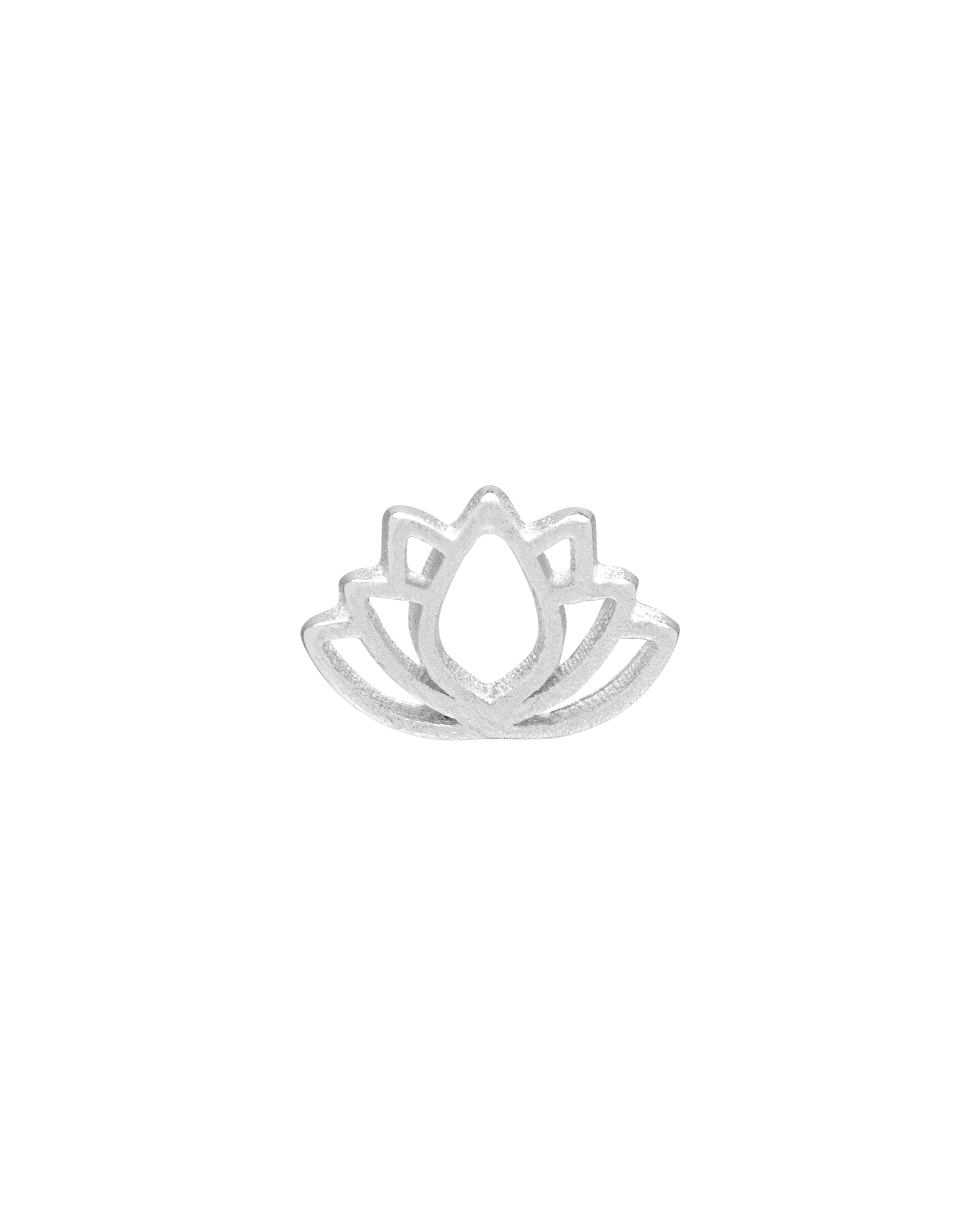 Lotus ørestik - sølv