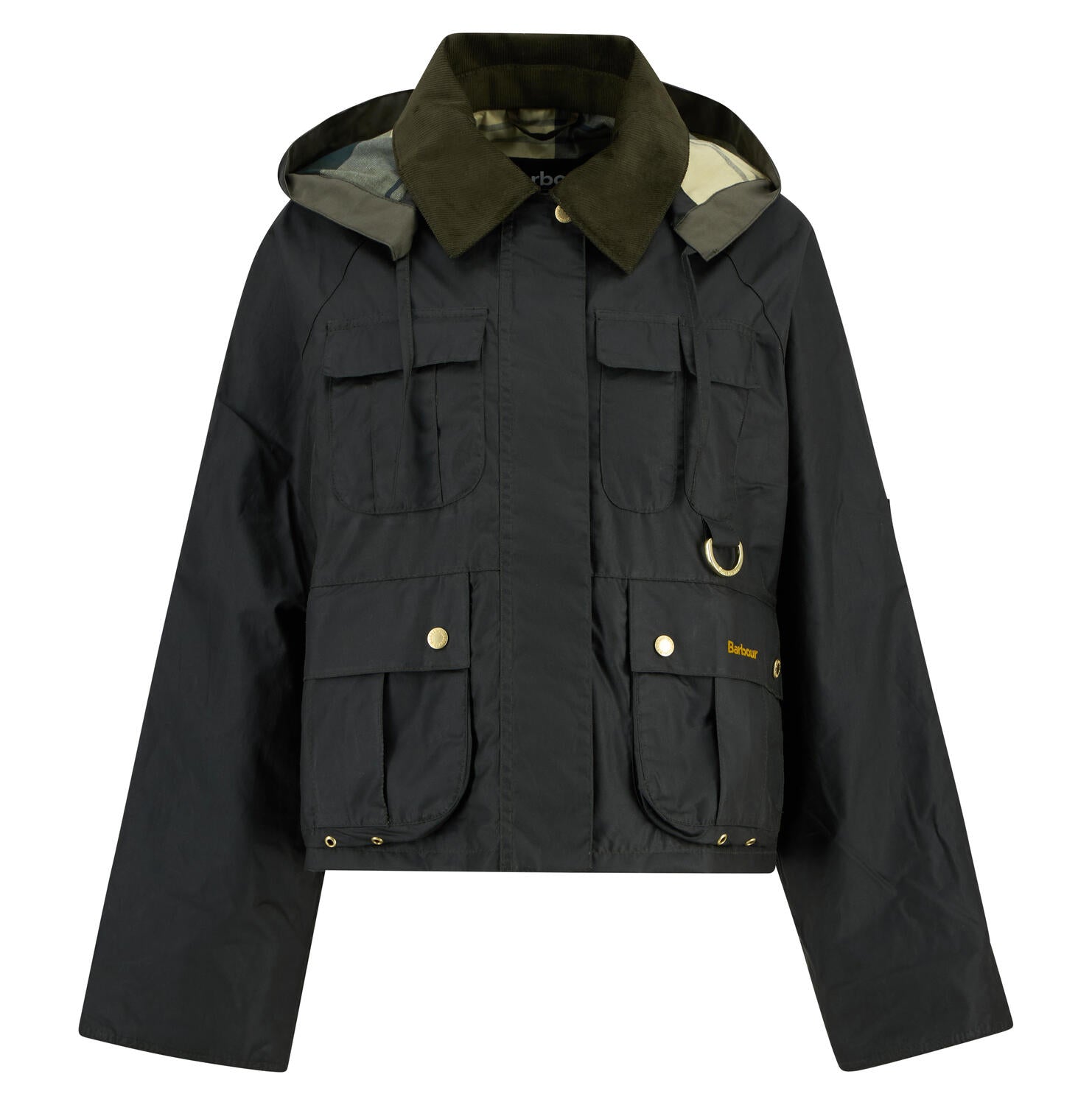 Liza Wax jakke - Olive/Black