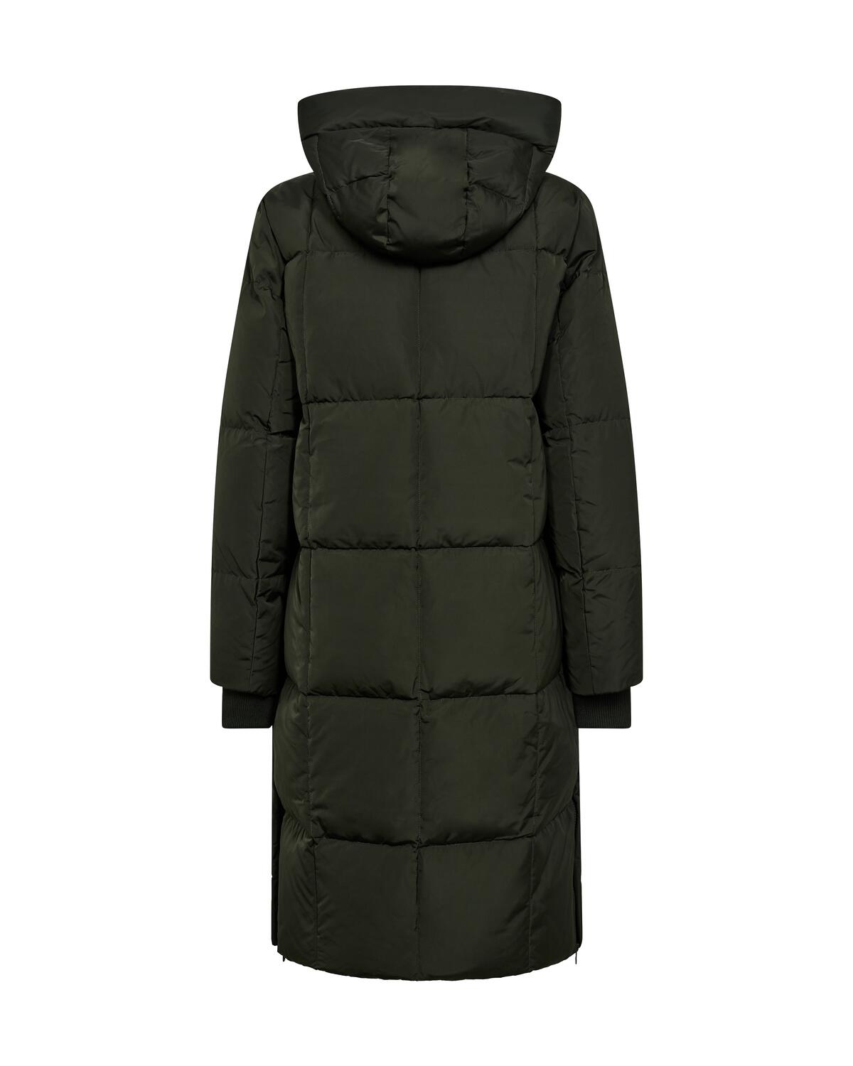 Nova Square dunfrakke - Rosin