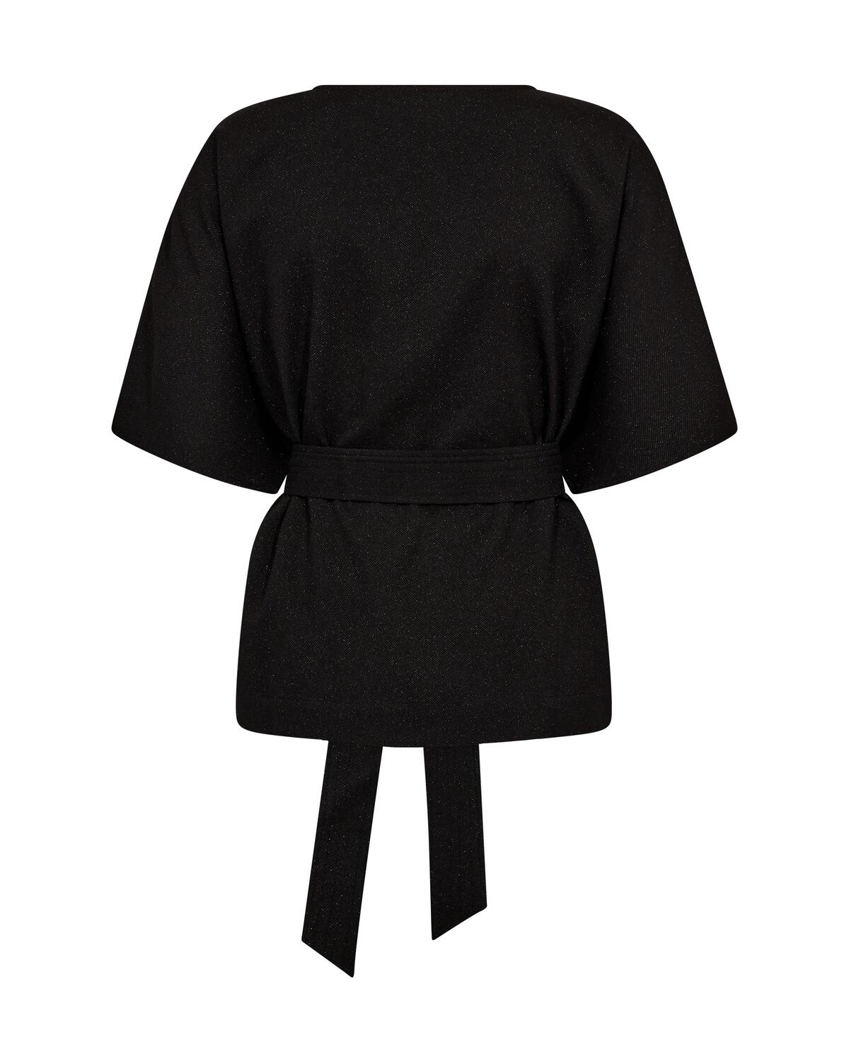 Pie Bellevue bluse - sort/glitter