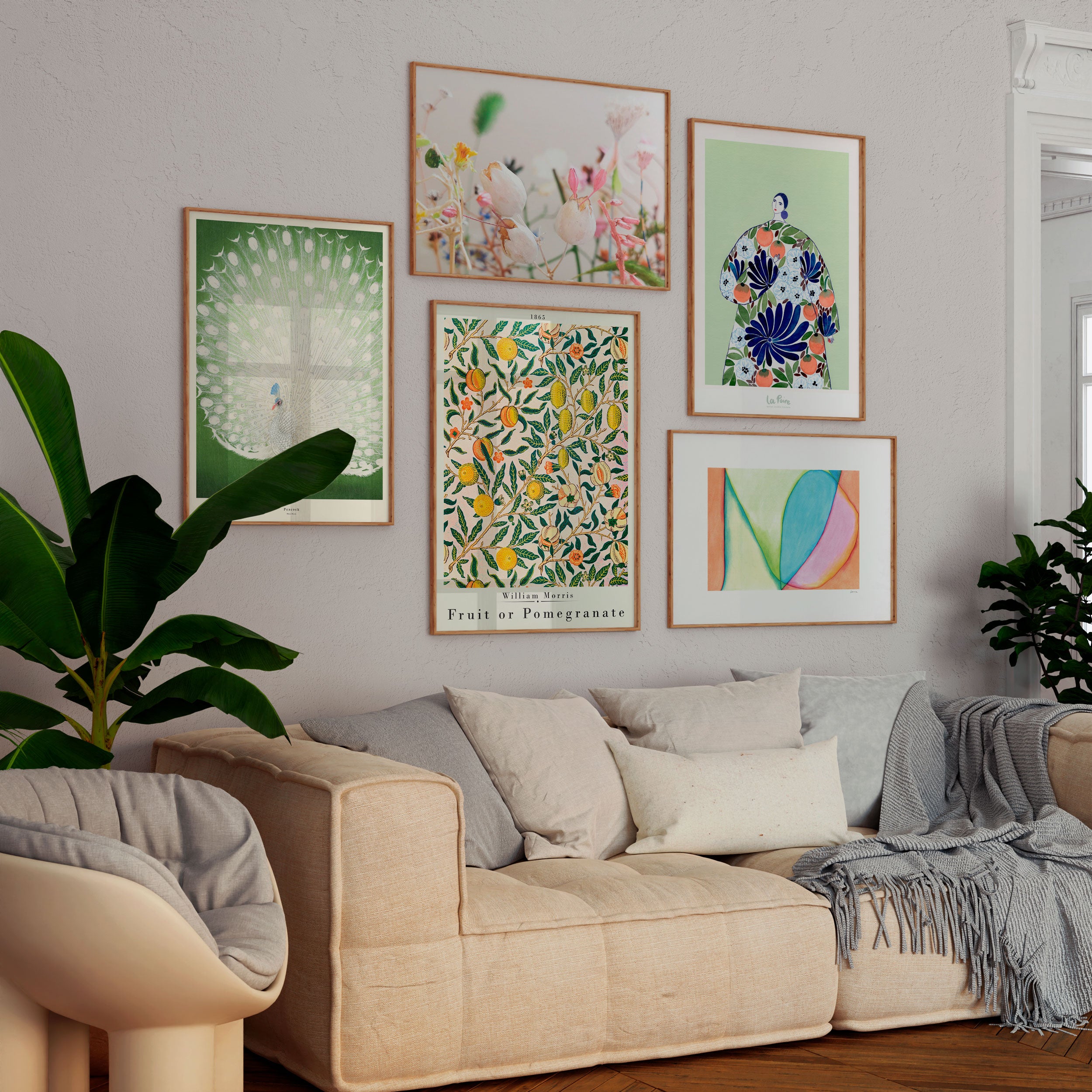 La Poire Orange Coat plakat - A3