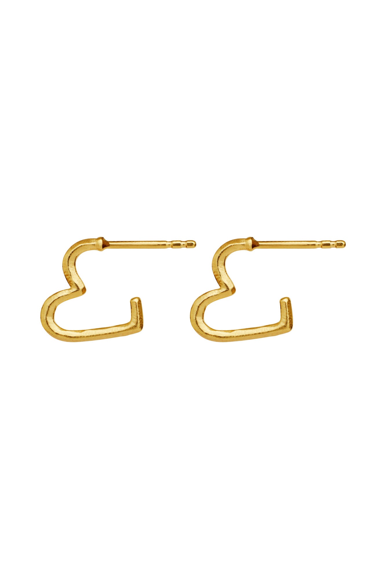 Laia Petite øreringe - forgyldt