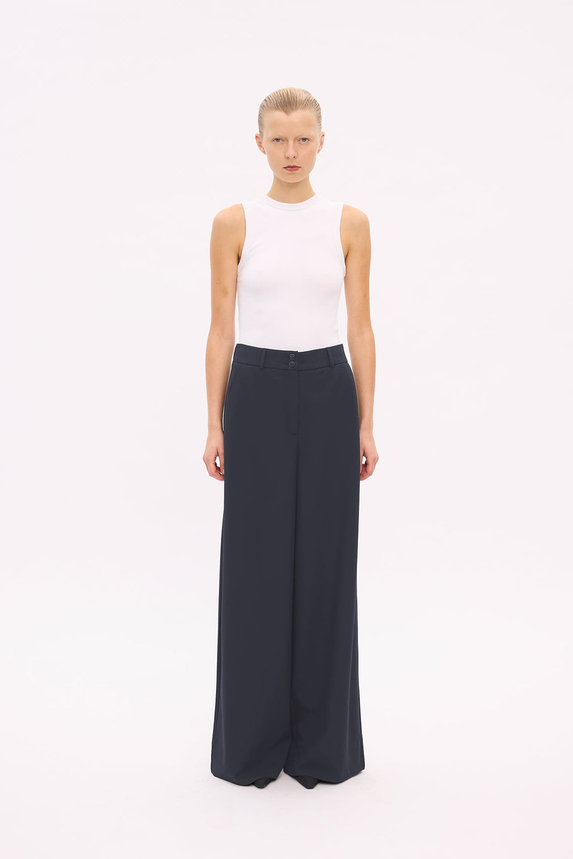 LauraFV bukser, Long - Navy