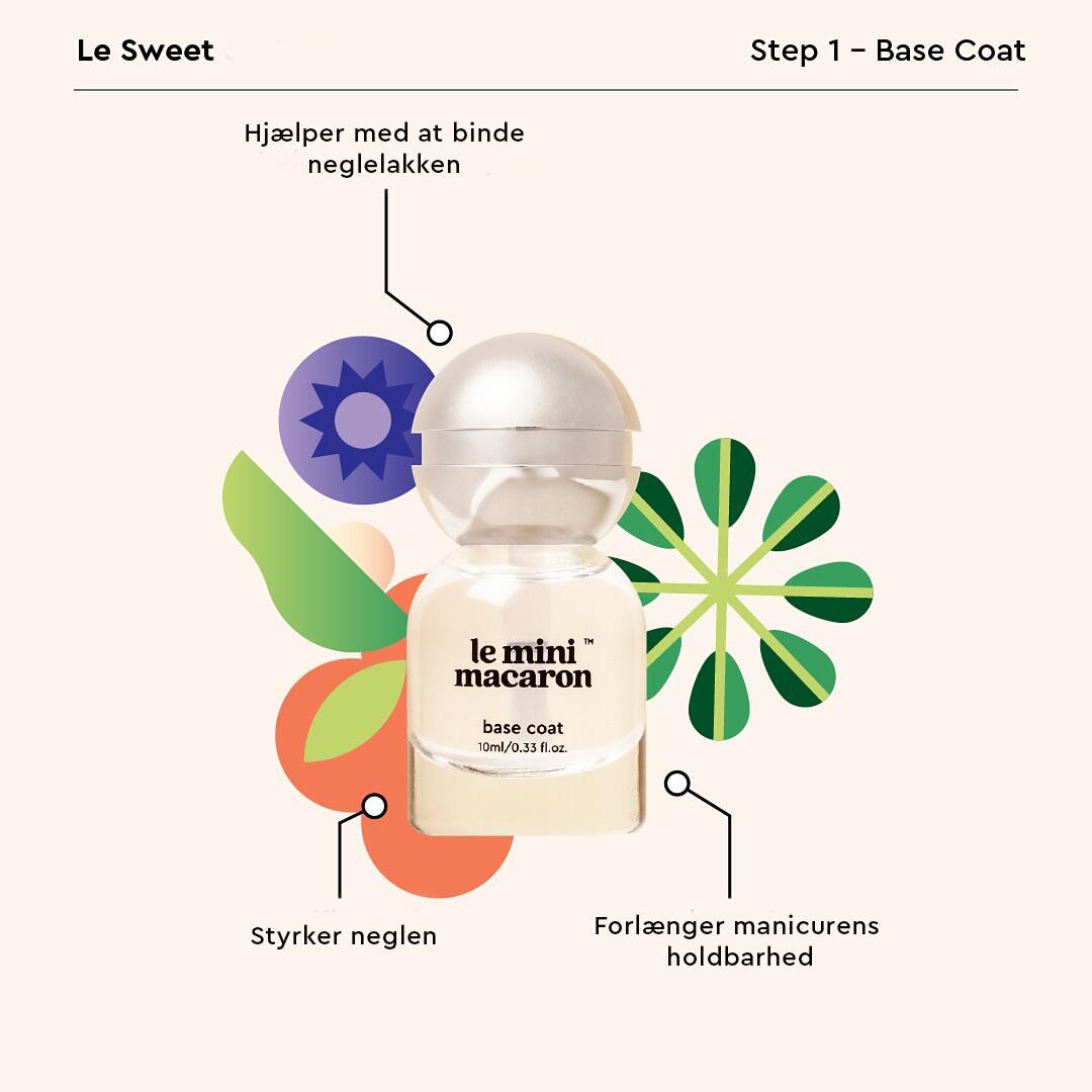 Le Sweet neglelak - Base Coat