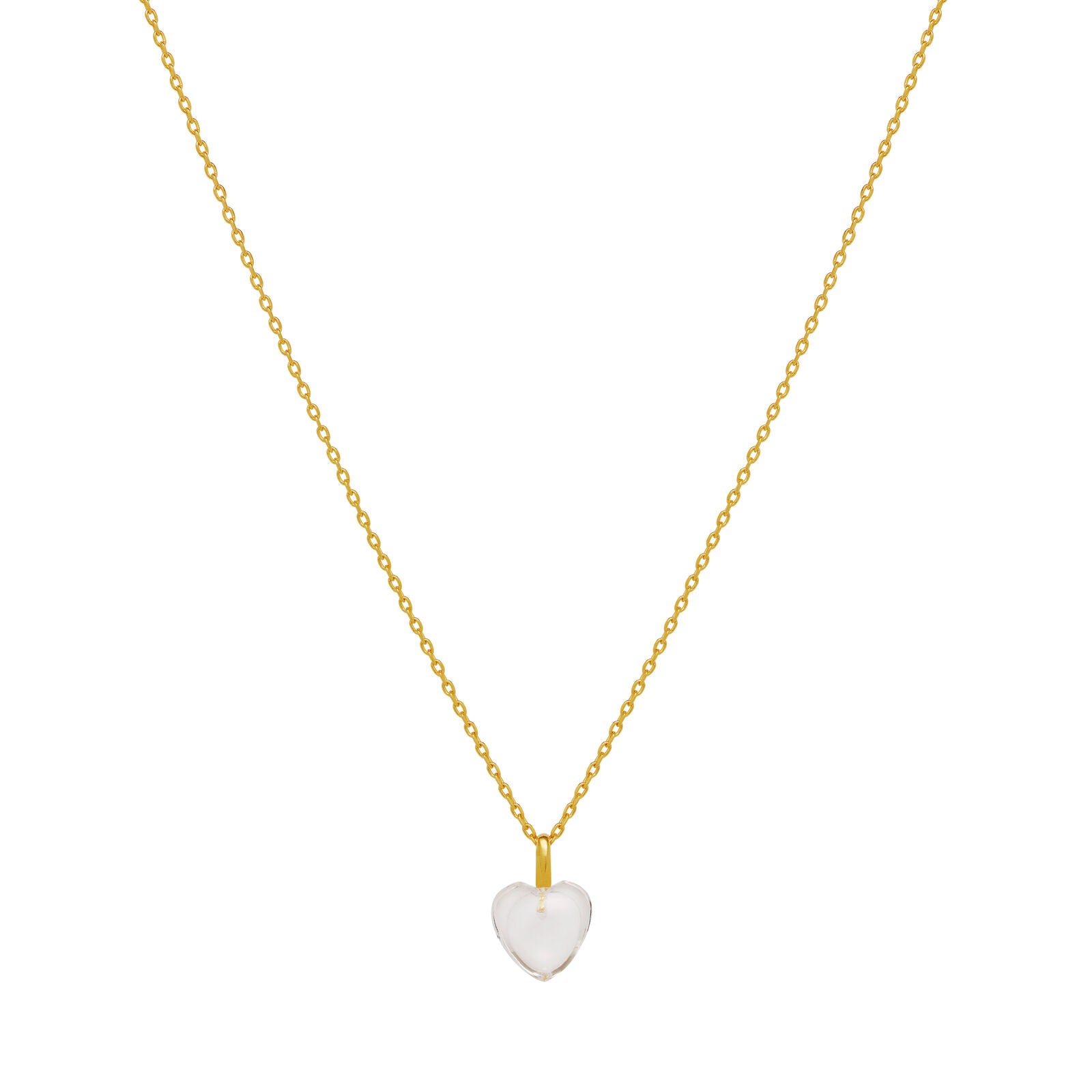 Leni halskæde - forgyldt