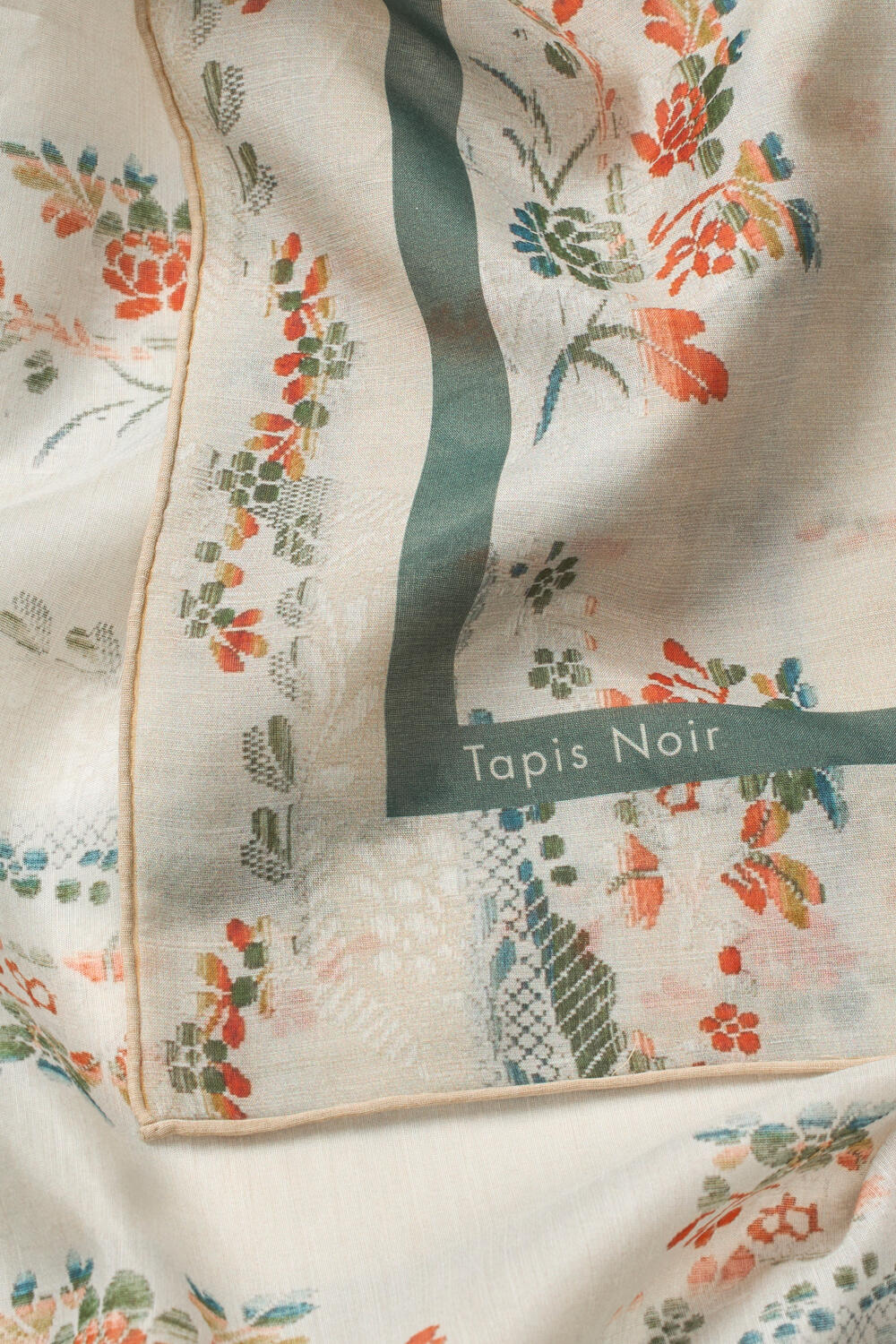 Light Small Evie tørklæde - hvid