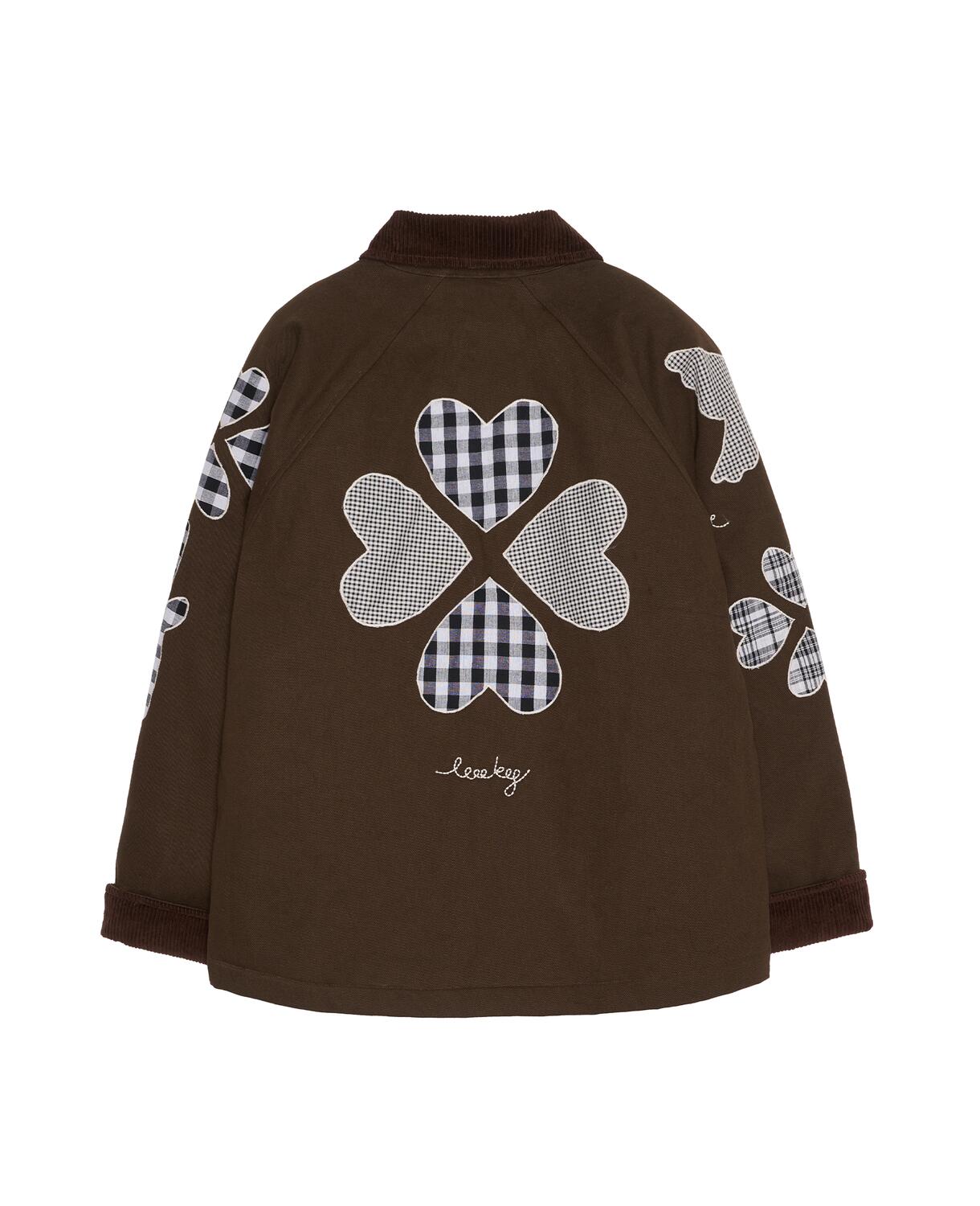 Lillibeth Overgangsjakke - Checked Brown
